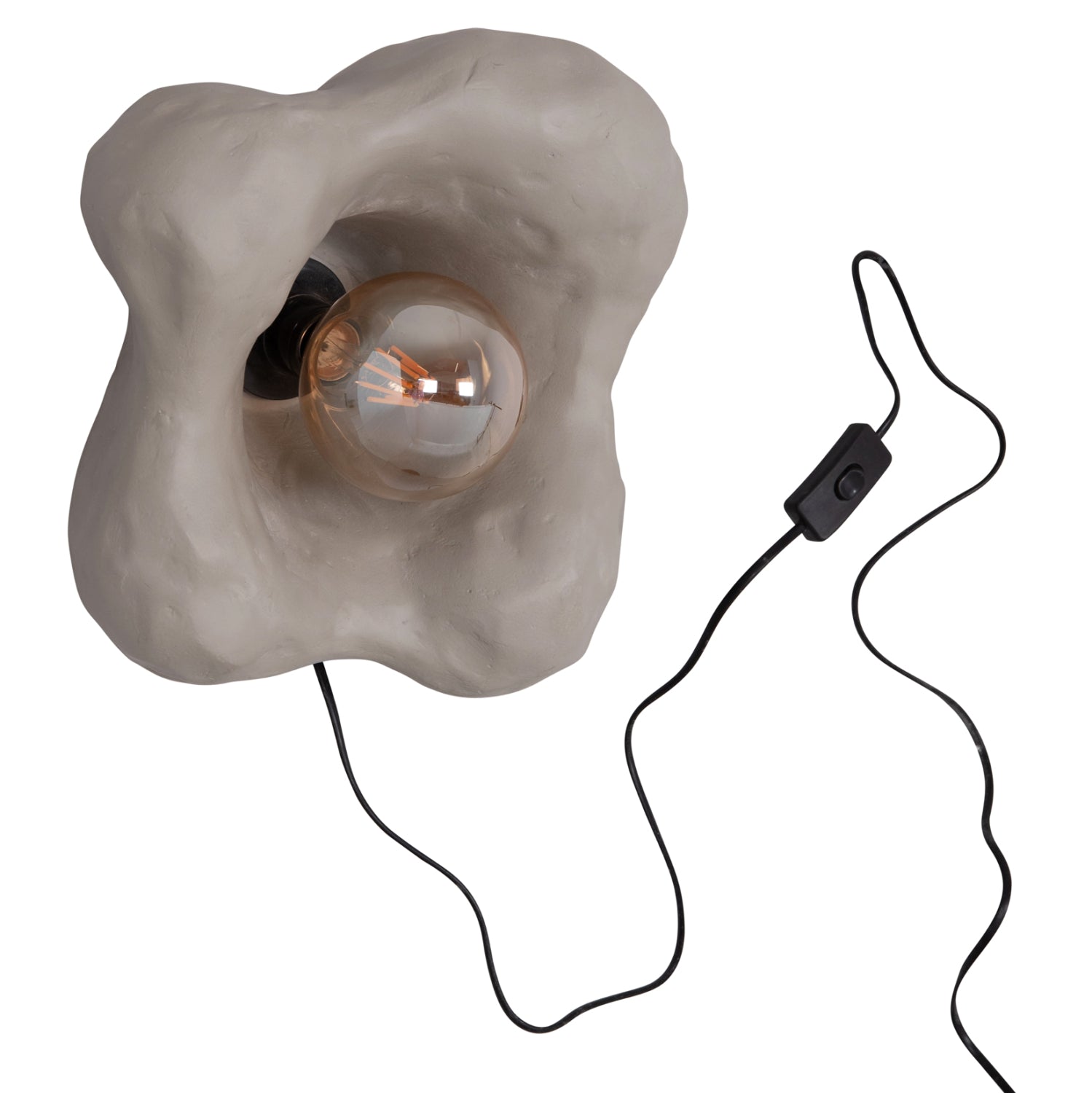 ΕΠΙΤΟΙΧΙΟ ΦΩΤΙΣΤΙΚΟ LUXON HM4701.03M FIBER CEMENT ΣΕ ΓΚΡΙ 28x15x28Υεκ. - Pakobazaar