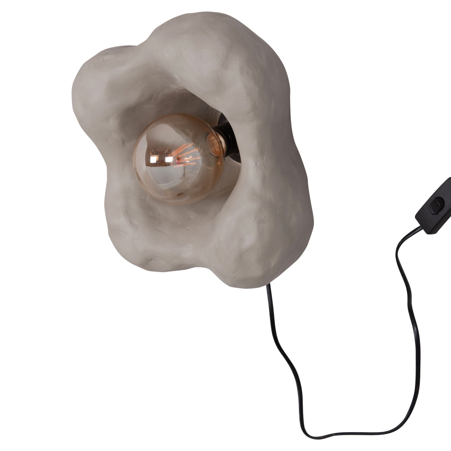 ΕΠΙΤΟΙΧΙΟ ΦΩΤΙΣΤΙΚΟ LUXON HM4701.03M FIBER CEMENT ΣΕ ΓΚΡΙ 28x15x28Υεκ. - Pakobazaar