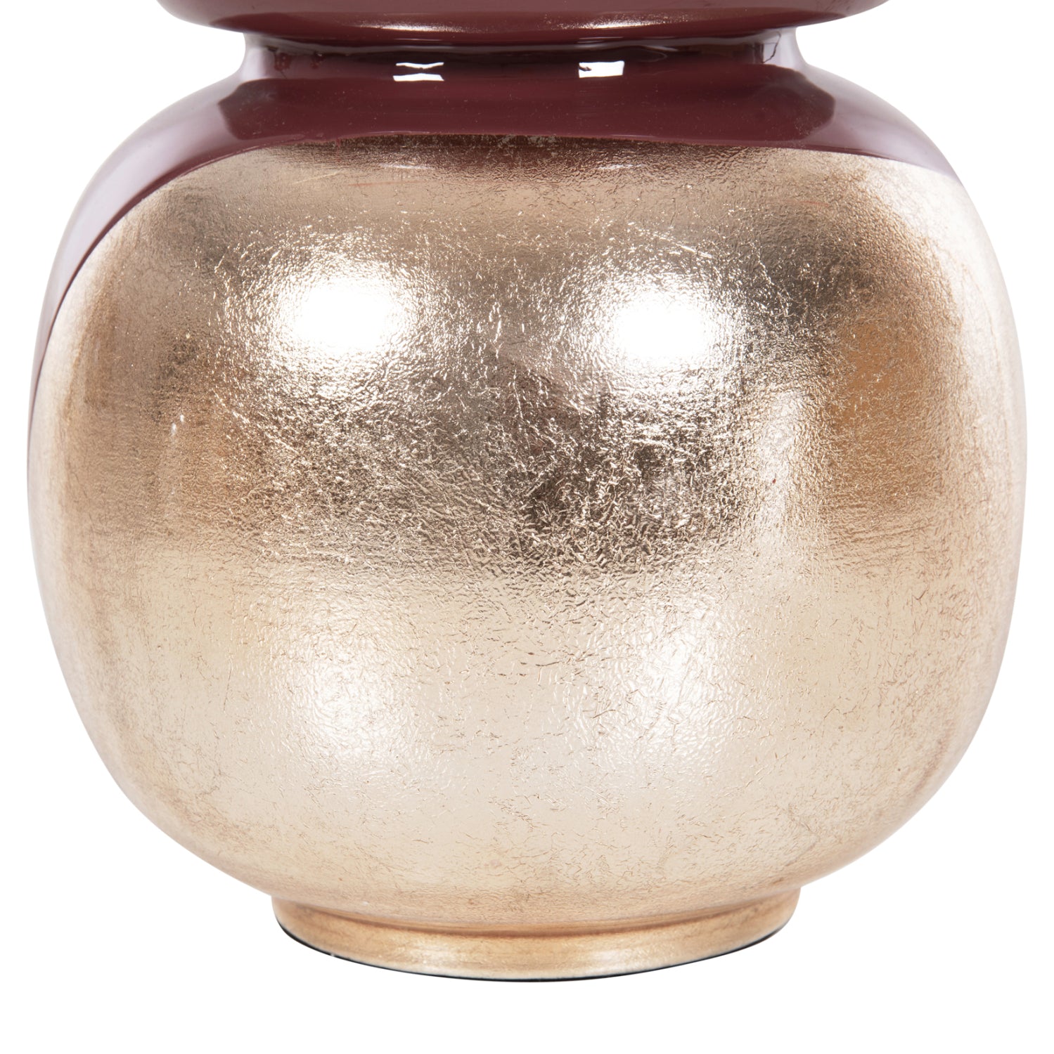 ΕΠΙΤΡΑΠΕΖΙΟ ΔΙΑΚΟΣΜΗΤΙΚΟ BAZO LINGON HM4233.06 ΜΕΤΑΛΛΟ ΚΕΡΑΣΙ-ΧΡΥΣΟ ΠΕΡΛΕ Φ21x37,5Υ - Pakobazaar