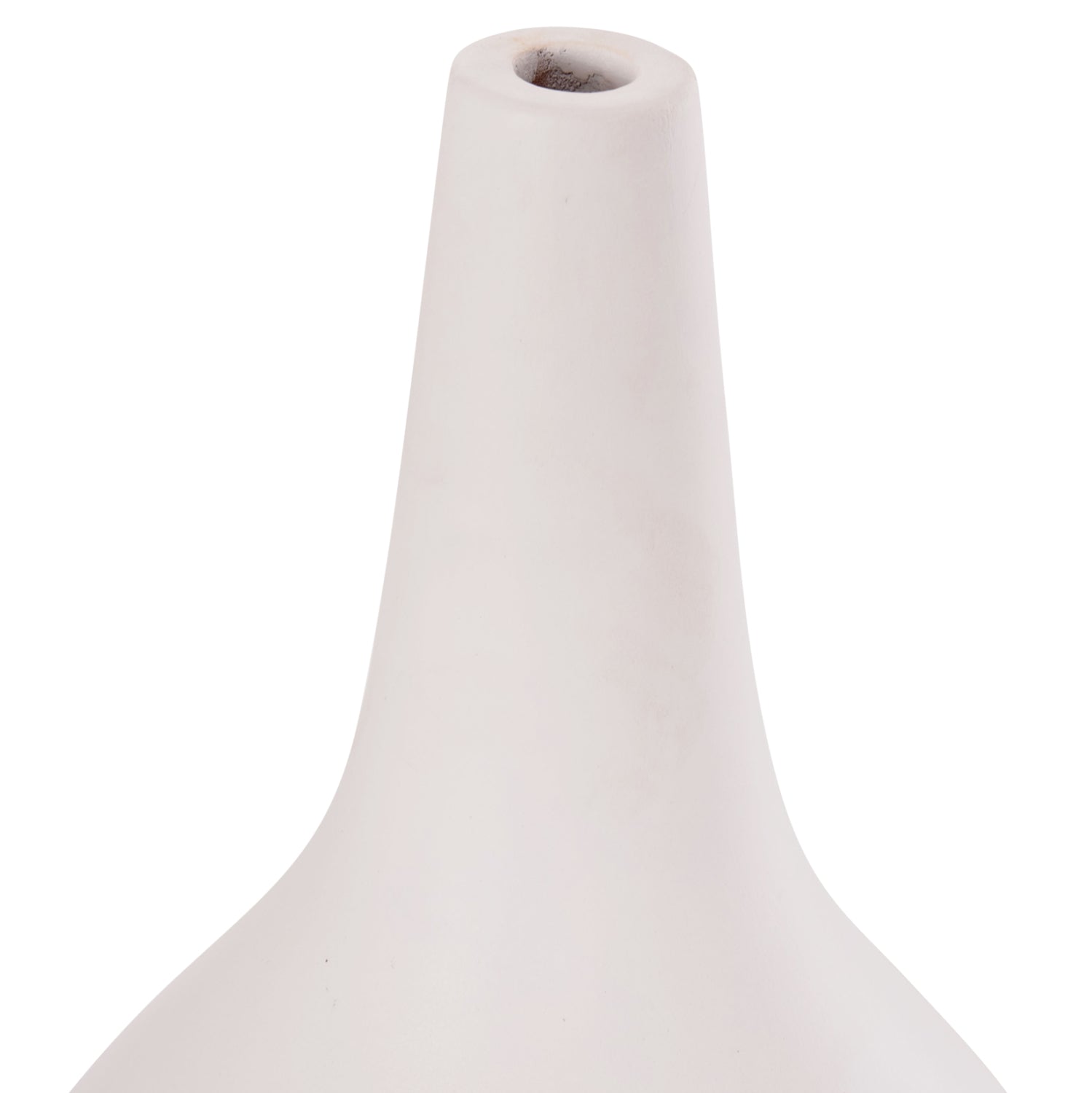 ΕΠΙΤΡΑΠΕΖΙΟ ΔΙΑΚΟΣΜΗΤΙΚΟ ΒΑΖΟ DENI HM4663.02L FIBER CEMENT ΣΕ ΛΕΥΚΟ--Φ26x39Υεκ - Pakobazaar