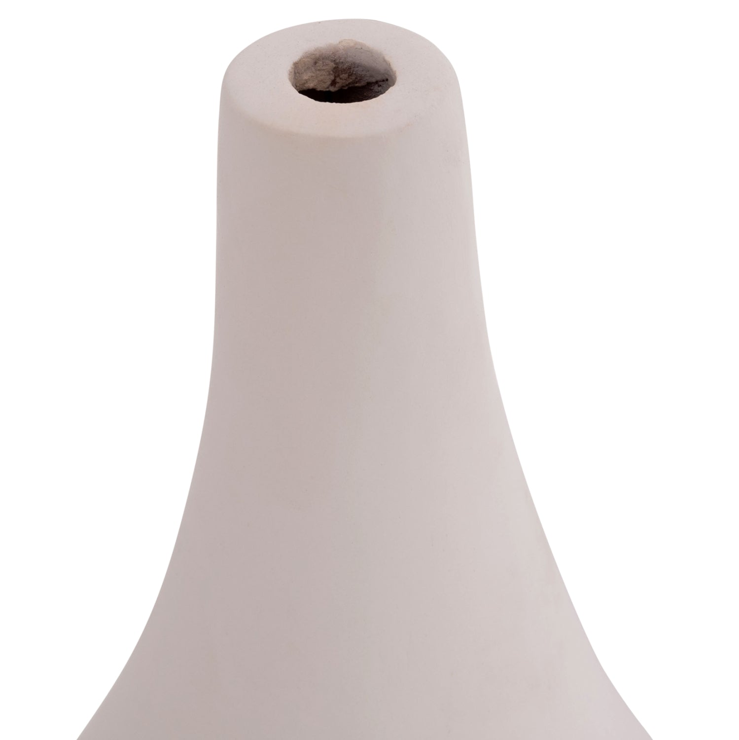 ΕΠΙΤΡΑΠΕΖΙΟ ΔΙΑΚΟΣΜΗΤΙΚΟ ΒΑΖΟ DENI HM4663.02S FIBER CEMENT ΣΕ ΛΕΥΚΟ--Φ15x27Υεκ. - Pakobazaar