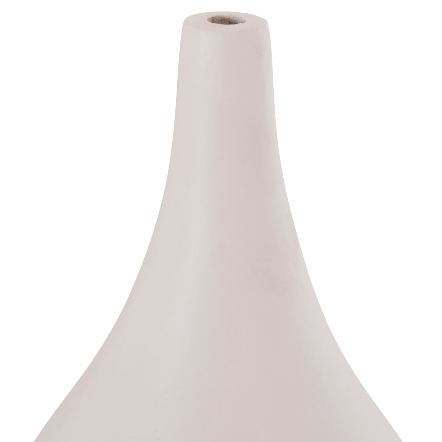 ΕΠΙΤΡΑΠΕΖΙΟ ΔΙΑΚΟΣΜΗΤΙΚΟ ΒΑΖΟ DENI HM4663.02S FIBER CEMENT ΣΕ ΛΕΥΚΟ--Φ15x27Υεκ. - Pakobazaar
