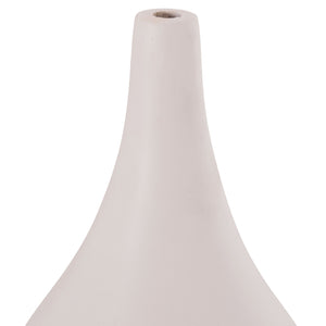 ΕΠΙΤΡΑΠΕΖΙΟ ΔΙΑΚΟΣΜΗΤΙΚΟ ΒΑΖΟ DENI HM4663.02S FIBER CEMENT ΣΕ ΛΕΥΚΟ--Φ15x27Υεκ. - Pakobazaar