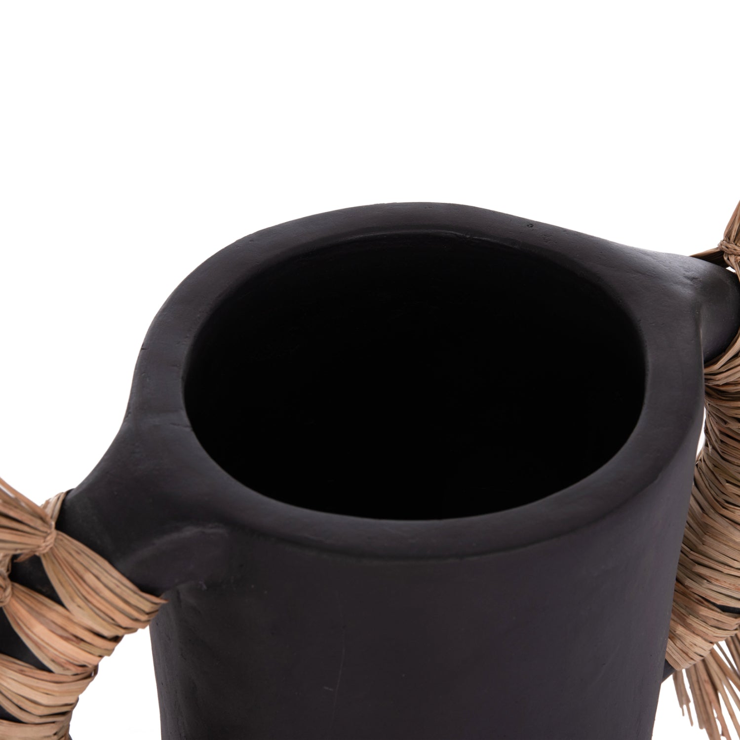 ΕΠΙΤΡΑΠΕΖΙΟ ΔΙΑΚΟΣΜΗΤΙΚΟ ΒΑΖΟ ALICA HM4668.01S ΜΑΥΡΗ ΤΕΡΑΚΟΤΑ & GRASS--55x19x34Υεκ - Pakobazaar
