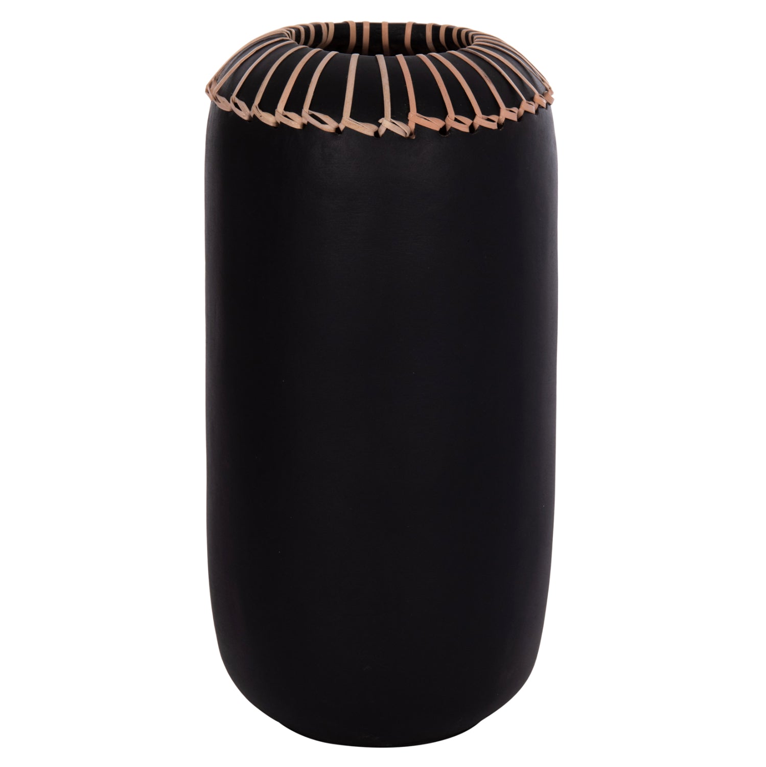 ΕΠΙΤΡΑΠΕΖΙΟ ΔΙΑΚΟΣΜΗΤΙΚΟ ΒΑΖΟ LENNOX HM4675.01S TΕΡΑΚΟΤΑ ΣΕ ΜΑΥΡΟ--Φ18x33Υεκ. - Pakobazaar