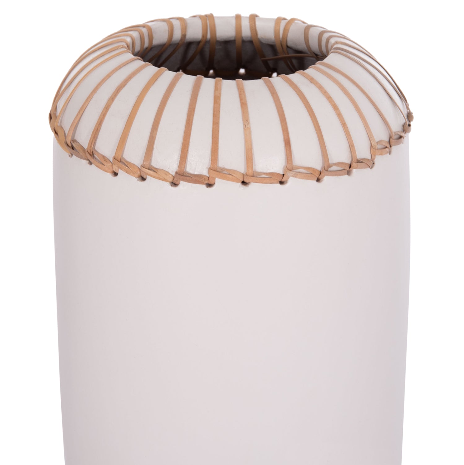 ΕΠΙΤΡΑΠΕΖΙΟ ΔΙΑΚΟΣΜΗΤΙΚΟ ΒΑΖΟ LENNOX HM4675.02S TΕΡΑΚΟΤΑ ΣΕ ΛΕΥΚΟ--Φ18x33Υεκ. - Pakobazaar