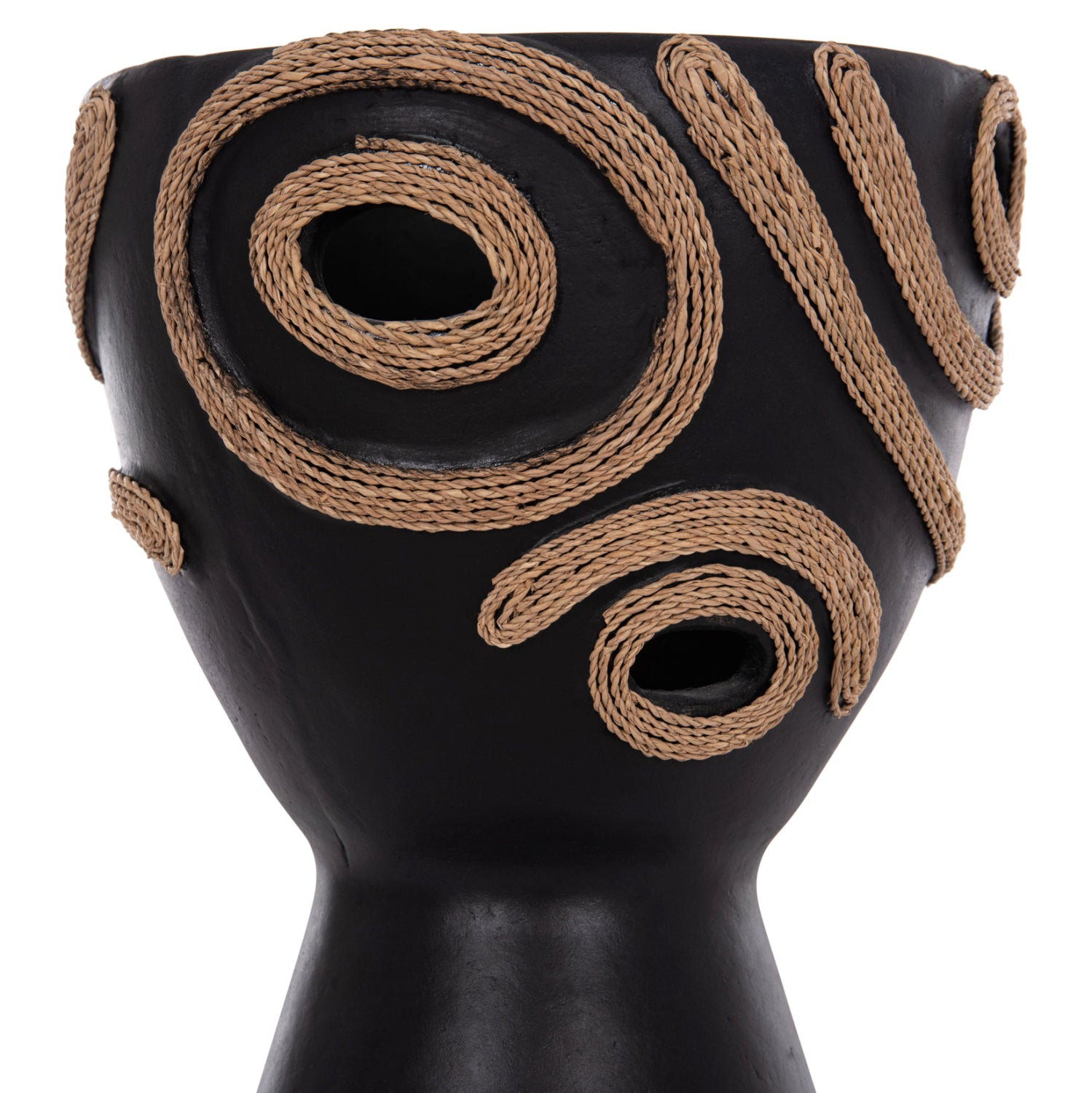 ΕΠΙΤΡΑΠΕΖΙΟ ΔΙΑΚΟΣΜΗΤΙΚΟ ΒΑΖΟ DEAN HM4678.01 ΤΕΡΑΚΟΤΑ ΣΕ ΜΑΥΡΟ--Φ23x29Υεκ. - Pakobazaar