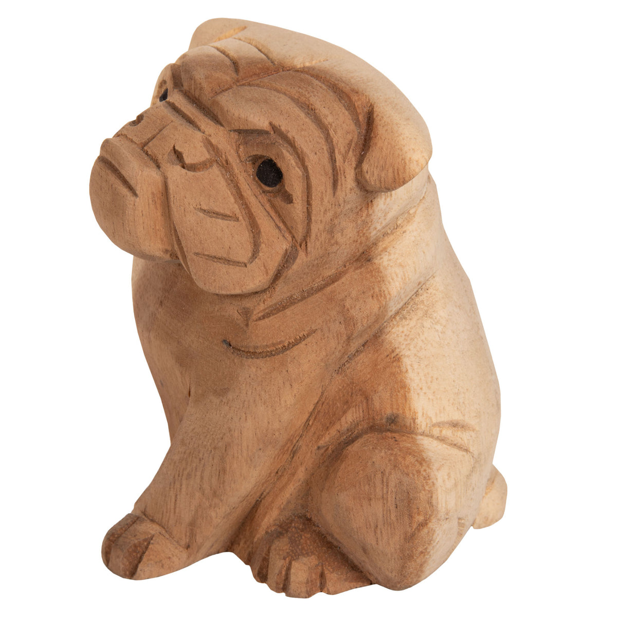 ΕΠΙΤΡΑΠΕΖΙΟ ΔΙΑΚΟΣΜΗΤΙΚΟ DOZER BULLDOG ΞΥΛΟ SUAR ΣΕ ΦΥΣΙΚΟ ΧΡΩΜΑ HM7923 9x8x12Y εκ. - Pakobazaar