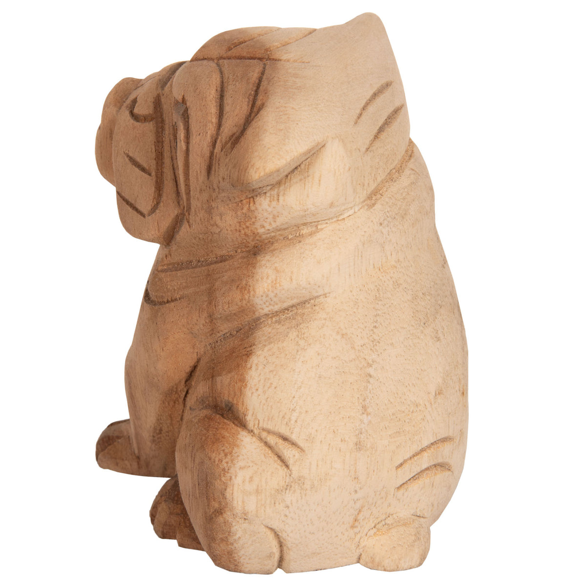ΕΠΙΤΡΑΠΕΖΙΟ ΔΙΑΚΟΣΜΗΤΙΚΟ DOZER BULLDOG ΞΥΛΟ SUAR ΣΕ ΦΥΣΙΚΟ ΧΡΩΜΑ HM7923 9x8x12Y εκ. - Pakobazaar