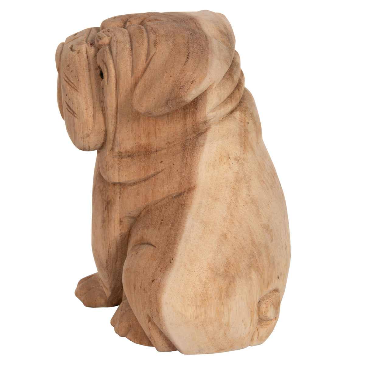 ΕΠΙΤΡΑΠΕΖΙΟ ΔΙΑΚΟΣΜΗΤΙΚΟ DOZER BULLDOG ΞΥΛΟ SUAR ΣΕ ΦΥΣΙΚΟ ΧΡΩΜΑ HM7925 18x14x20Y εκ. - Pakobazaar