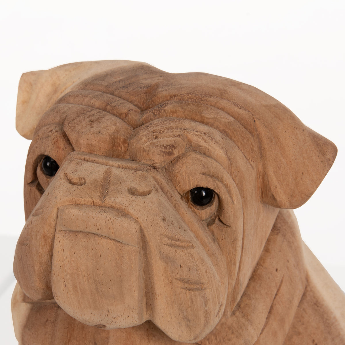 ΕΠΙΤΡΑΠΕΖΙΟ ΔΙΑΚΟΣΜΗΤΙΚΟ DOZER BULLDOG ΞΥΛΟ SUAR ΣΕ ΦΥΣΙΚΟ ΧΡΩΜΑ HM7925 18x14x20Y εκ. - Pakobazaar