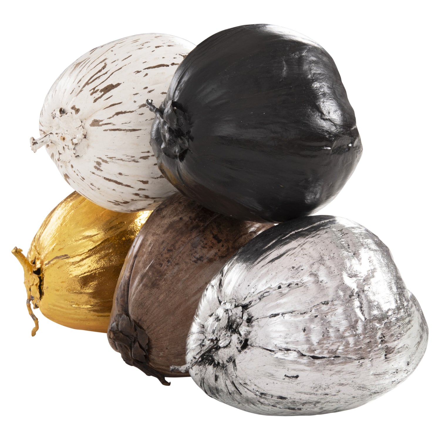 ΕΠΙΤΡΑΠΕΖΙΟ ΔΙΑΚΟΣΜΗΤΙΚΟ HM4326.05 ΚΑΡΥΔΑ ΣΕ ΛΕΥΚΟ ΧΡΩΜΑ 20x20x20Υεκ - Pakobazaar