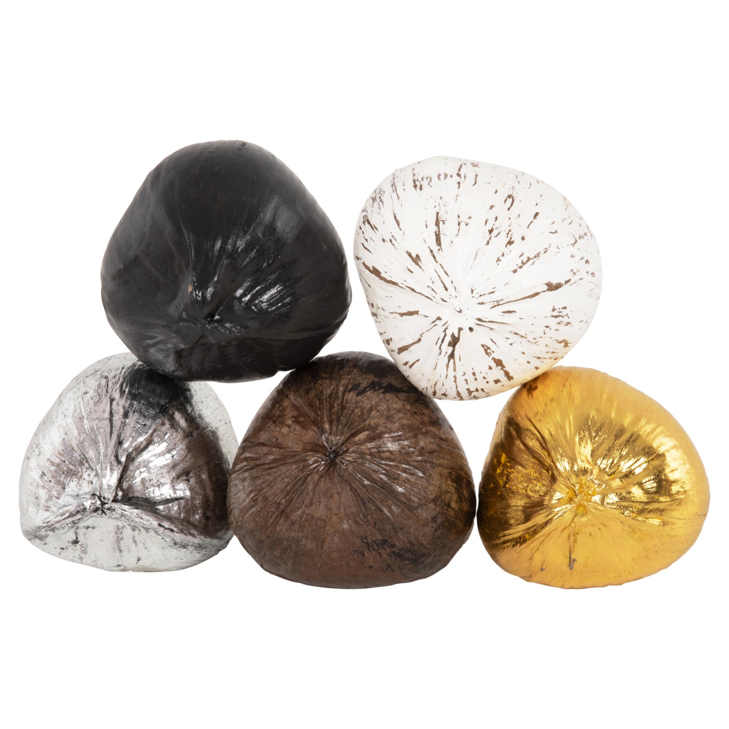 ΕΠΙΤΡΑΠΕΖΙΟ ΔΙΑΚΟΣΜΗΤΙΚΟ HM4326.05 ΚΑΡΥΔΑ ΣΕ ΛΕΥΚΟ ΧΡΩΜΑ 20x20x20Υεκ - Pakobazaar