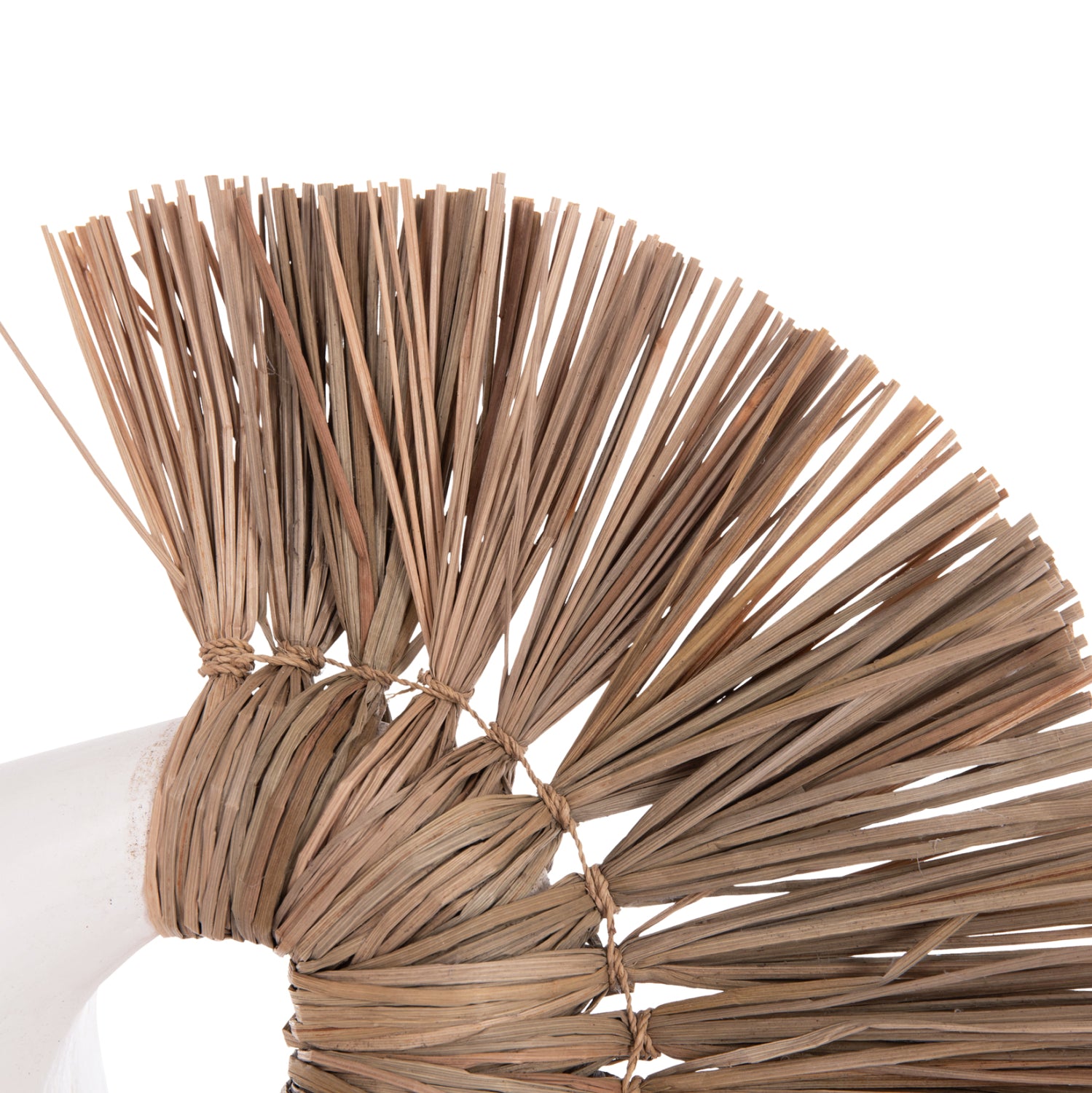 ΕΠΙΤΡΑΠΕΖΙΟ ΔΙΑΚΟΣΜΗΤΙΚΟ ALICA2 HM4671.02 ΛΕΥΚΗ ΤΕΡΑΚΟΤΑ & GRASS--44x18x50Υεκ. - Pakobazaar