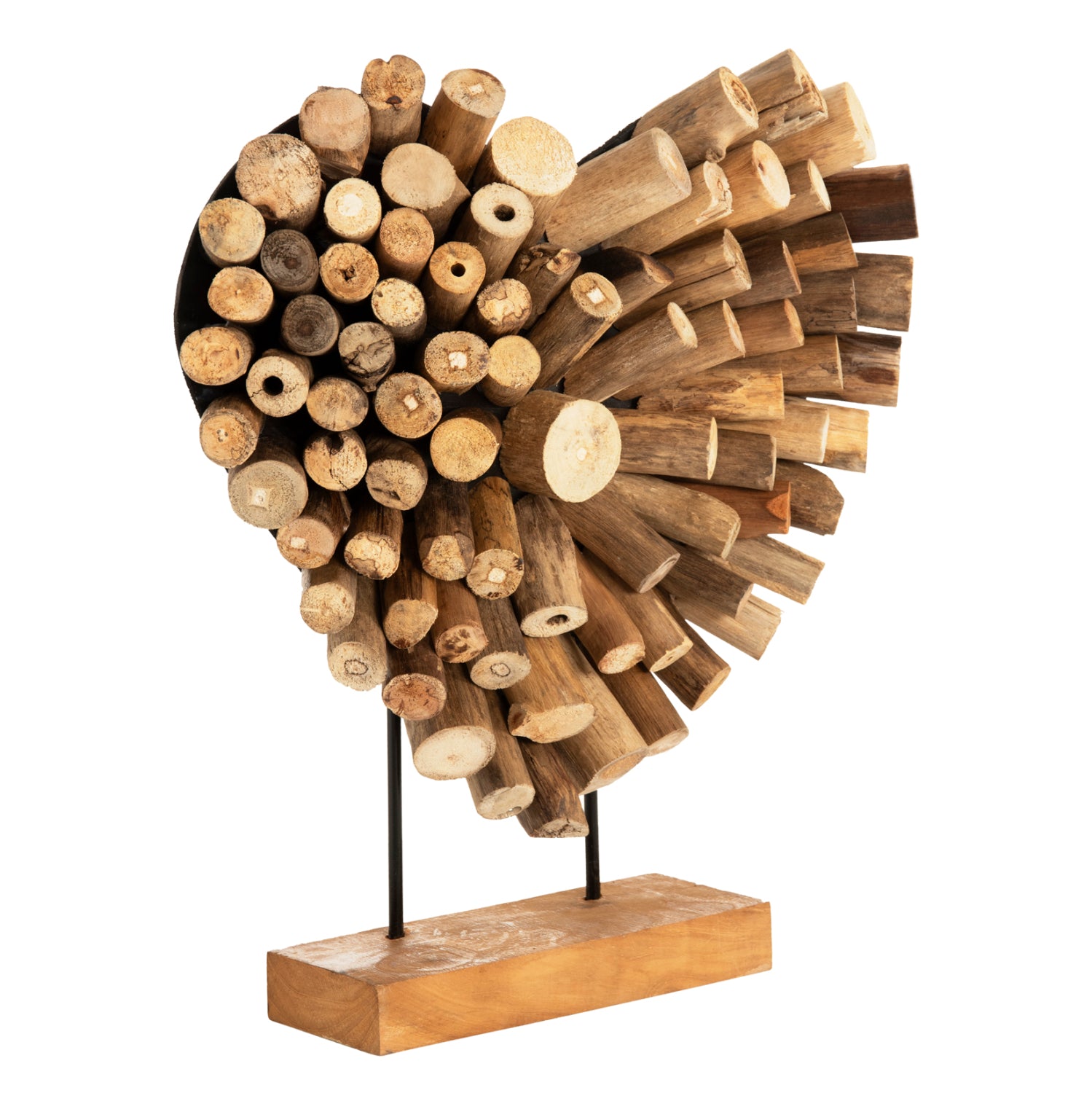 ΕΠΙΤΡΑΠΕΖΙΟ ΔΙΑΚΟΣΜΗΤΙΚΟ SHINZO HM7909 ΣΧΗΜΑ ΚΑΡΔΙΑ ΚΛΑΔΙΑ ΤΕΑΚ 44x5x44Yεκ. - Pakobazaar