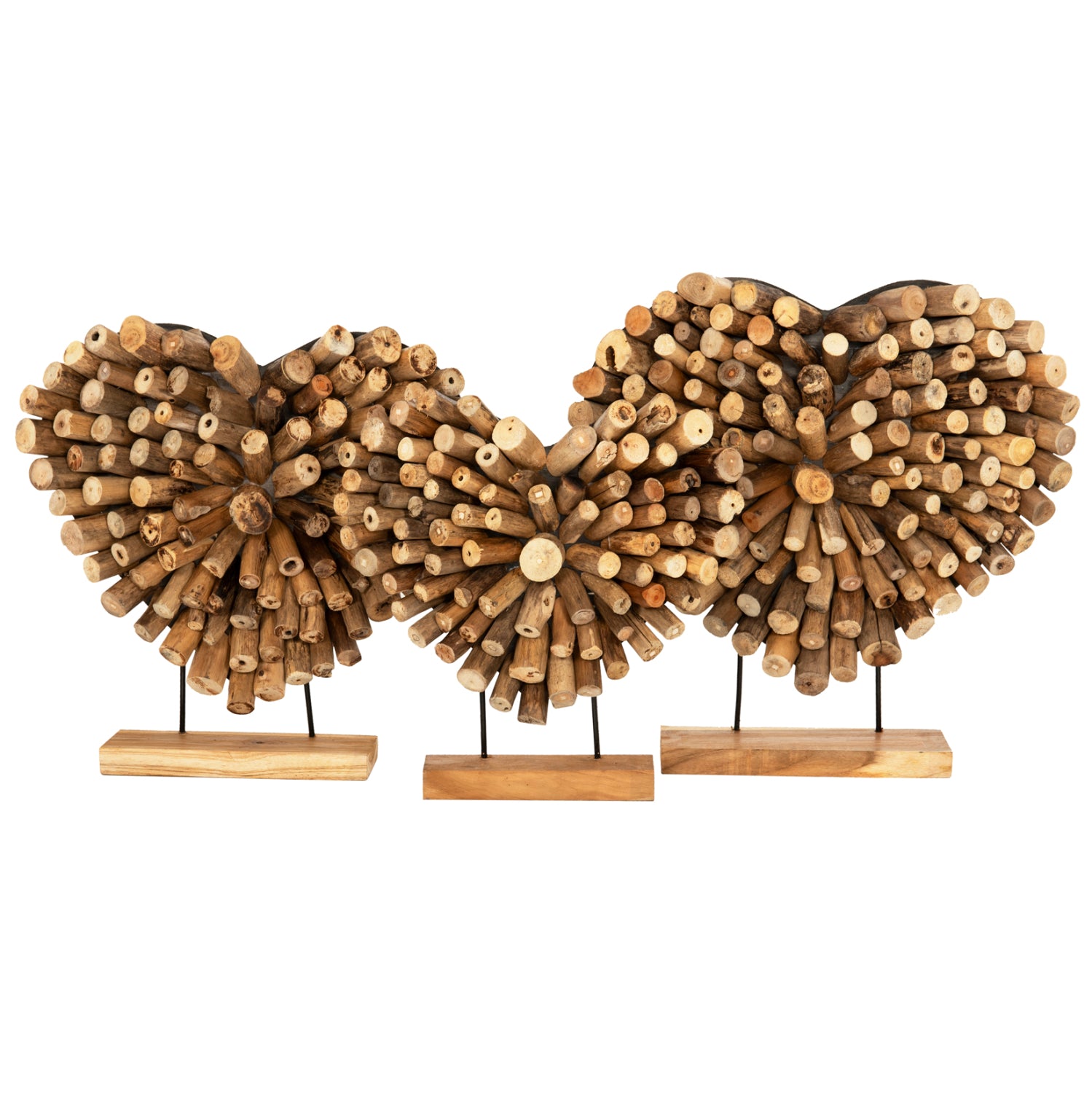 ΕΠΙΤΡΑΠΕΖΙΟ ΔΙΑΚΟΣΜΗΤΙΚΟ SHINZO HM7909 ΣΧΗΜΑ ΚΑΡΔΙΑ ΚΛΑΔΙΑ ΤΕΑΚ 44x5x44Yεκ. - Pakobazaar