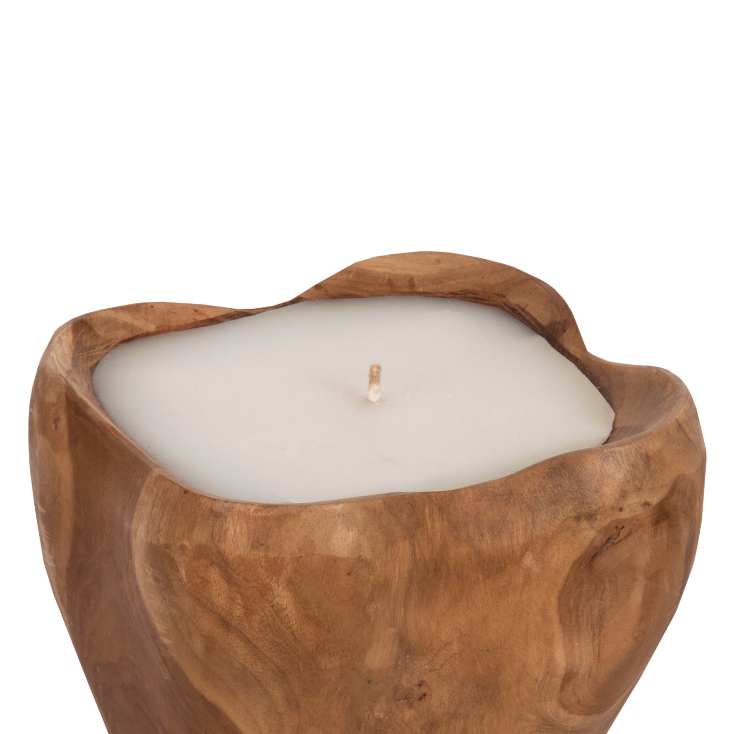 ΕΠΙΤΡΑΠΕΖΙΟ ΔΙΑΚΟΣΜΗΤΙΚΟ ΚΕΡΙ HM9625 ΡΙΖΑ ΤΕΑΚ ΜΕ ΠΑΡΑΦΙΝΗ-ΦΥΣΙΚΟ ΛΕΥΚΟ 20x20x18Υεκ. - Pakobazaar