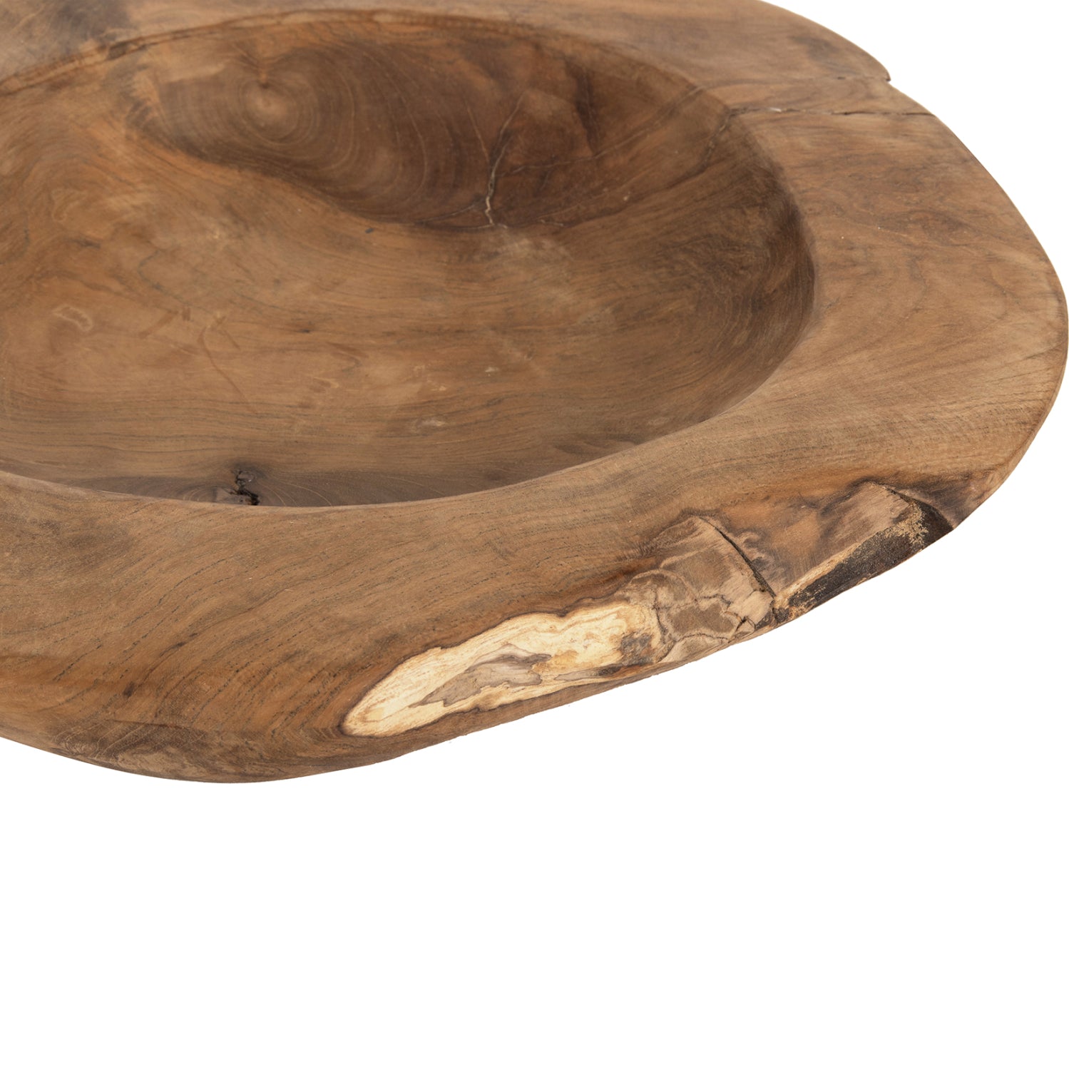 ΕΠΙΤΡΑΠΕΖΙΟ ΔΙΑΚΟΣΜΗΤΙΚΟ ΜΠΟΛ YOKI HM9628 ΞΥΛΟ ΤΕΑΚ Φ39x6,5Υ εκ. - Pakobazaar