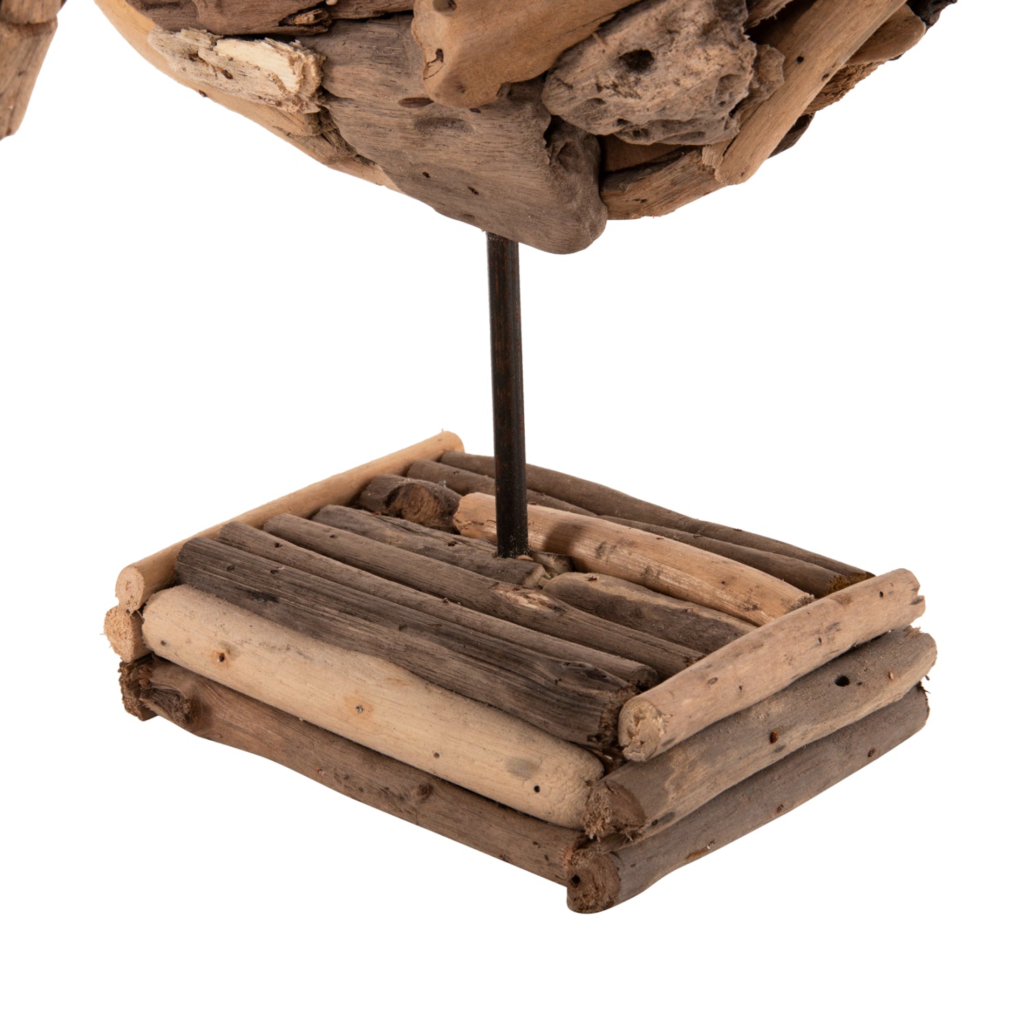 ΕΠΙΤΡΑΠΕΖΙΟ ΔΙΑΚΟΣΜΗΤΙΚΟ ΨΑΡΙ HM4271 DRIFTWOOD ΣΕ ΦΥΣΙΚΟ 40x12x40Υ εκ. - Pakobazaar