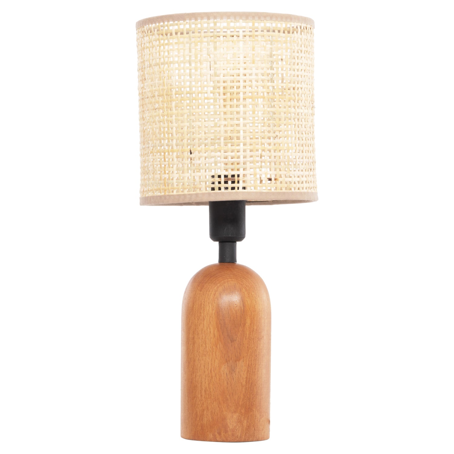 ΕΠΙΤΡΑΠΕΖΙΟ ΦΩΤΙΣΤΙΚΟ LYKTUR HM4709 ΜΠΕΖ ΚΑΠΕΛΟ WICKER-ΞΥΛΙΝΗ ΒΑΣΗ Φ15,5x35,5Υεκ. - Pakobazaar