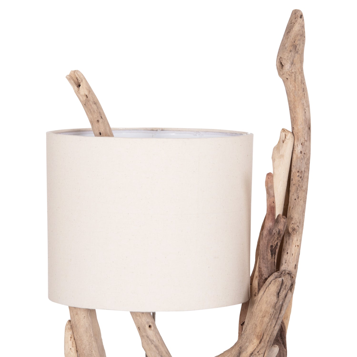 ΕΠΙΤΡΑΠΕΖΙΟ ΦΩΤΙΣΤΙΚΟ BRAMBLE HM4873 DRIFTWOOD & ΛΕΥΚΟ ΚΑΠΕΛΟ Φ28x65Υεκ. - Pakobazaar