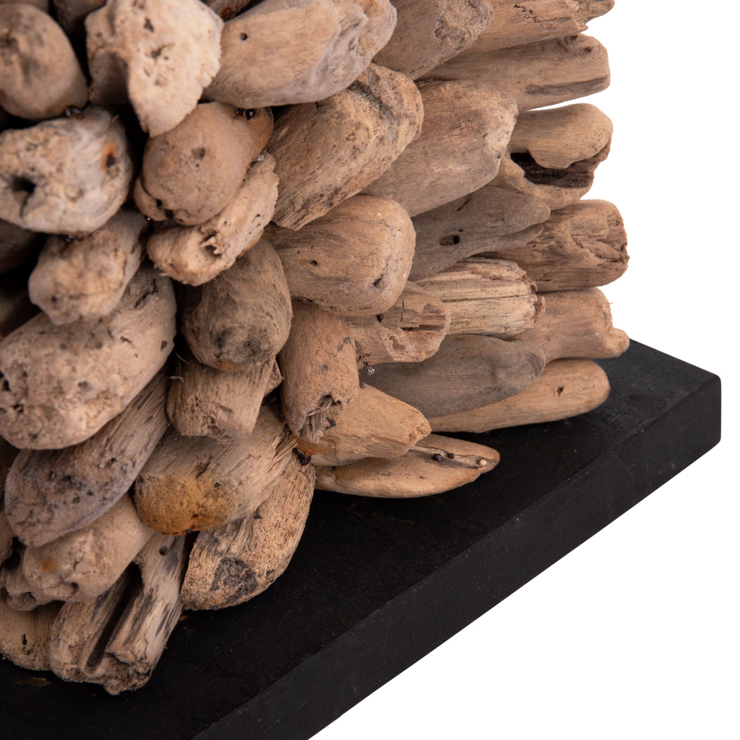 ΕΠΙΤΡΑΠΕΖΙΟ ΦΩΤΙΣΤΙΚΟ ΣΧΗΜΑ ΚΥΒΟΥ TWIGGY HM4425 DRIFTWOOD & ΛΕΥΚΟ ΚΑΠΕΛΟ 24x24x46Υεκ - Pakobazaar