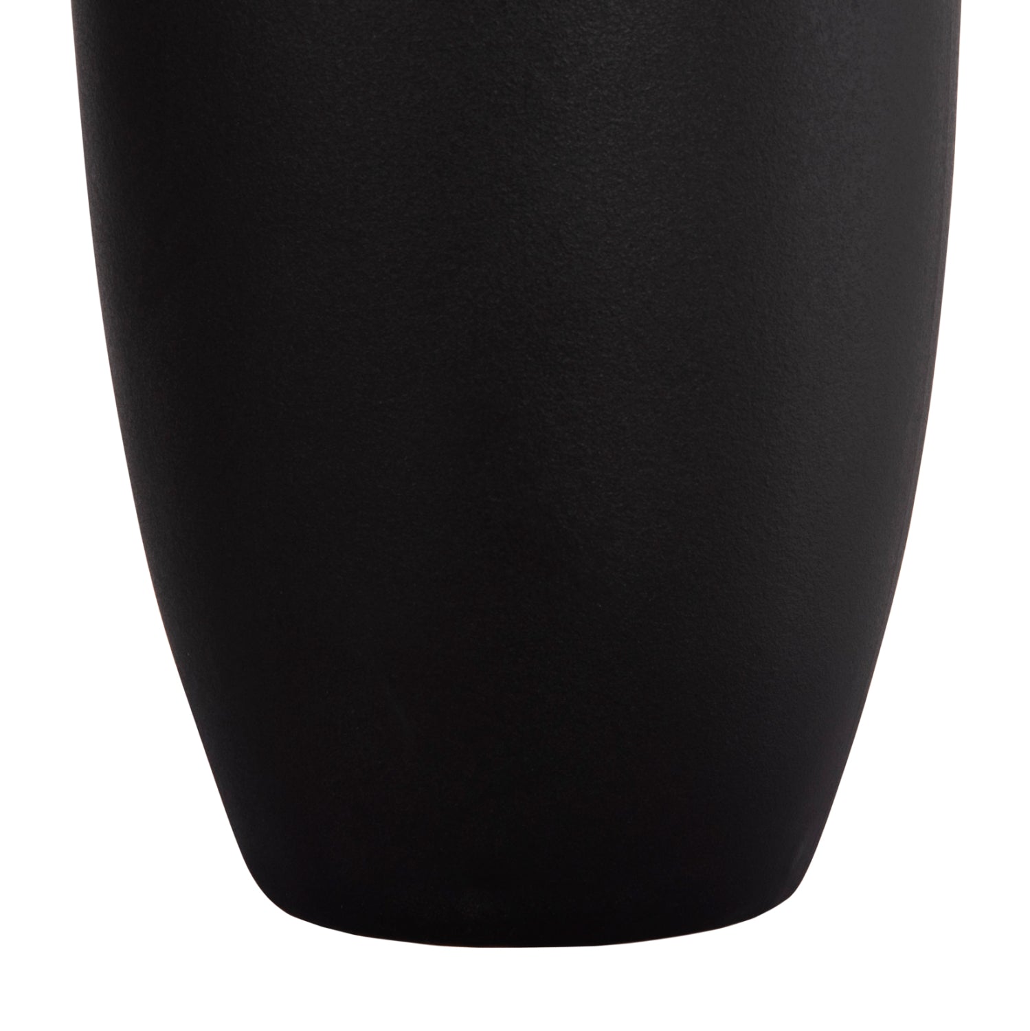 ΕΠΙΤΡΑΠΕΖΙΟ ΚΕΡΑΜΙΚΟ ΔΙΑΚΟΣΜΗΤΙΚΟ ΒΑΖΟ GALAD HM4588.02 ΜΑΥΡΟ ΜΑΤ Φ16x32Υεκ - Pakobazaar