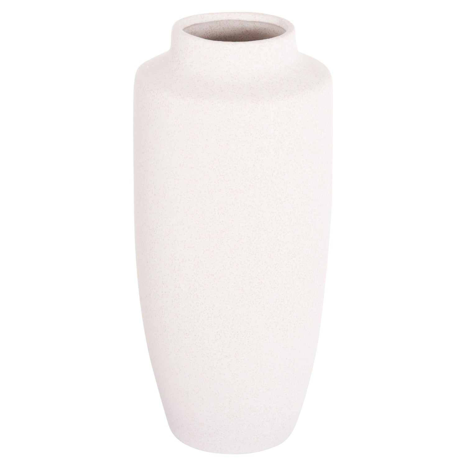 ΕΠΙΤΡΑΠΕΖΙΟ ΚΕΡΑΜΙΚΟ ΔΙΑΚΟΣΜΗΤΙΚΟ ΒΑΖΟ GALAD HM4587.01 ΕΚΡΟΥ ΚΡΥΣΤΑΛΛΙΚΟ Φ17,5x40Υεκ - Pakobazaar