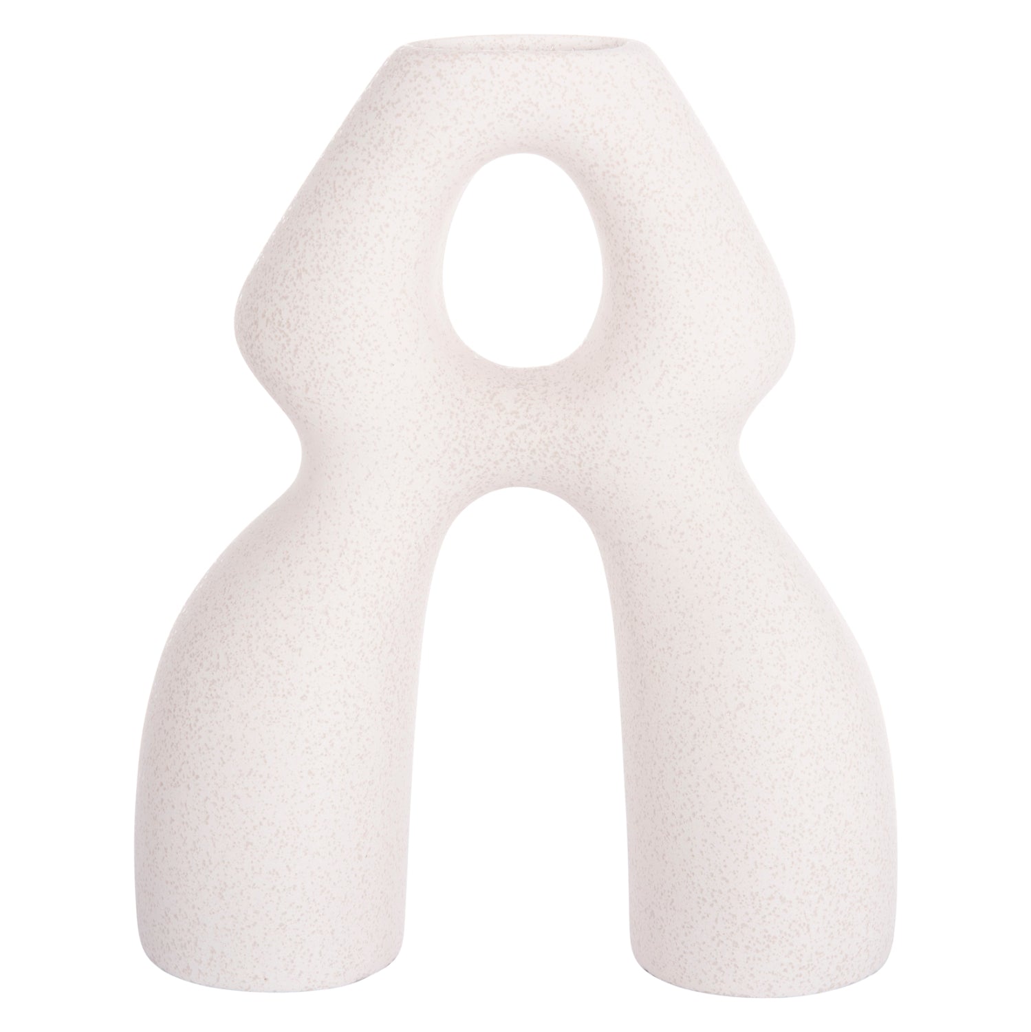 ΕΠΙΤΡΑΠΕΖΙΟ ΚΕΡΑΜΙΚΟ ΔΙΑΚΟΣΜΗΤΙΚΟ ISIL HM4598.01 ΥΠΟΛΕΥΚΟ ΚΡΥΣΤΑΛΛΙΚΟ 25x9x29,5Υεκ - Pakobazaar