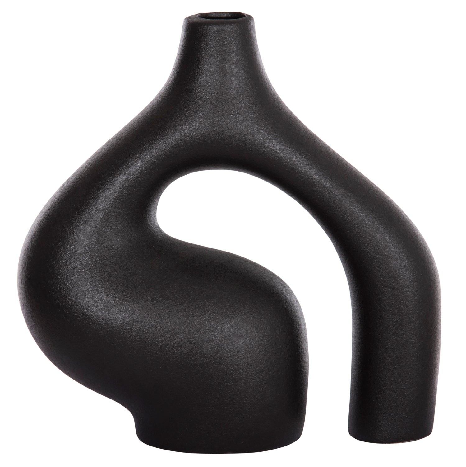 ΕΠΙΤΡΑΠΕΖΙΟ ΚΕΡΑΜΙΚΟ ΔΙΑΚΟΣΜΗΤΙΚΟ ISIL HM4597.02 ΜΑΥΡΟ ΜΑΤ 29x11x29Υεκ - Pakobazaar