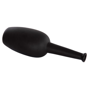 ΕΠΙΤΡΑΠΕΖΙΟ ΚΕΡΑΜΙΚΟ ΔΙΑΚΟΣΜΗΤΙΚΟ ELENDIL HM4591.02 ΜΑΥΡΟ ΜΑΤ Φ12x39.5Υεκ - Pakobazaar