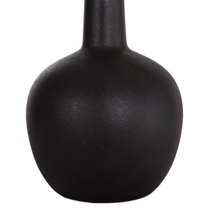 ΕΠΙΤΡΑΠΕΖΙΟ ΚΕΡΑΜΙΚΟ ΔΙΑΚΟΣΜΗΤΙΚΟ ELENDIL HM4593.02 ΜΑΥΡΟ ΜΑΤ 14,5x25Υεκ - Pakobazaar