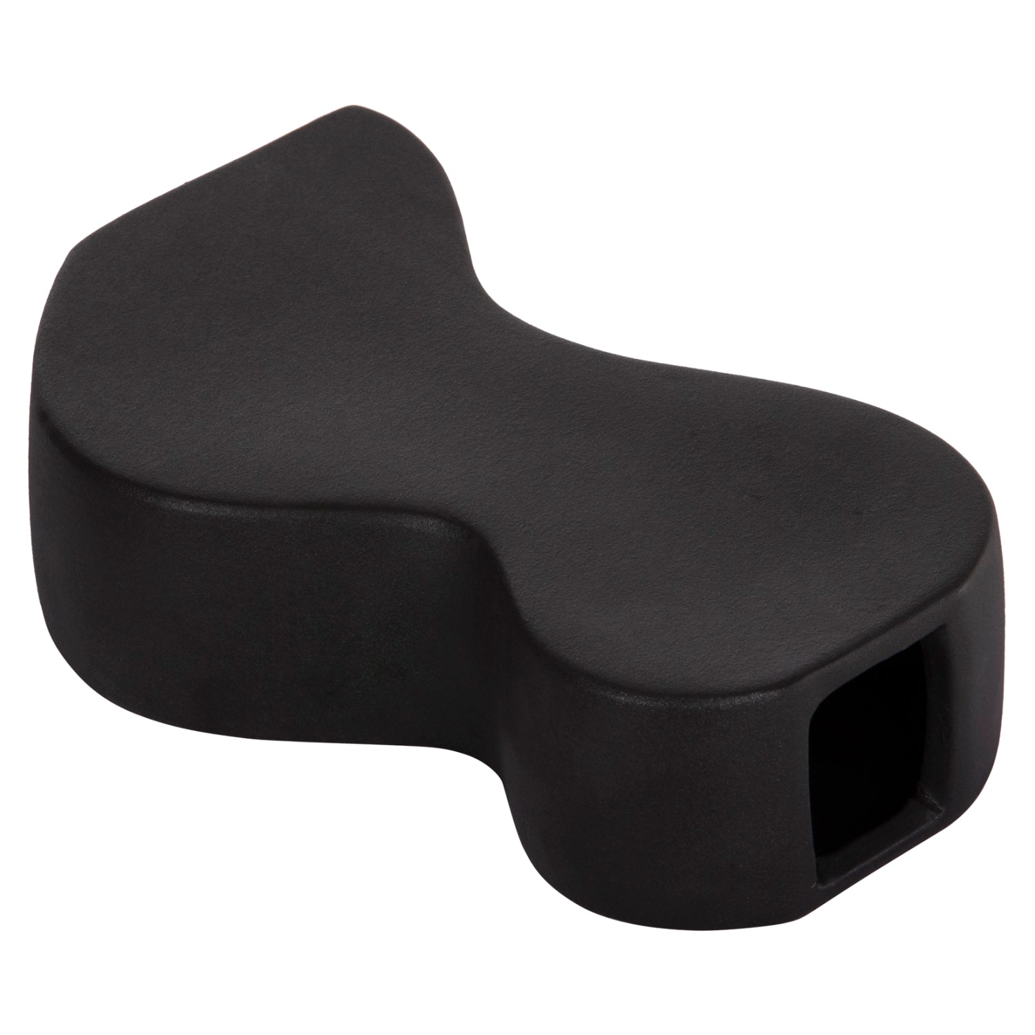 ΕΠΙΤΡΑΠΕΖΙΟ ΚΕΡΑΜΙΚΟ ΔΙΑΚΟΣΜΗΤΙΚΟ ΣΕΙΡΑ SEBOR HM4590.02 MATTE BLACK 13x6x22Υεκ - Pakobazaar