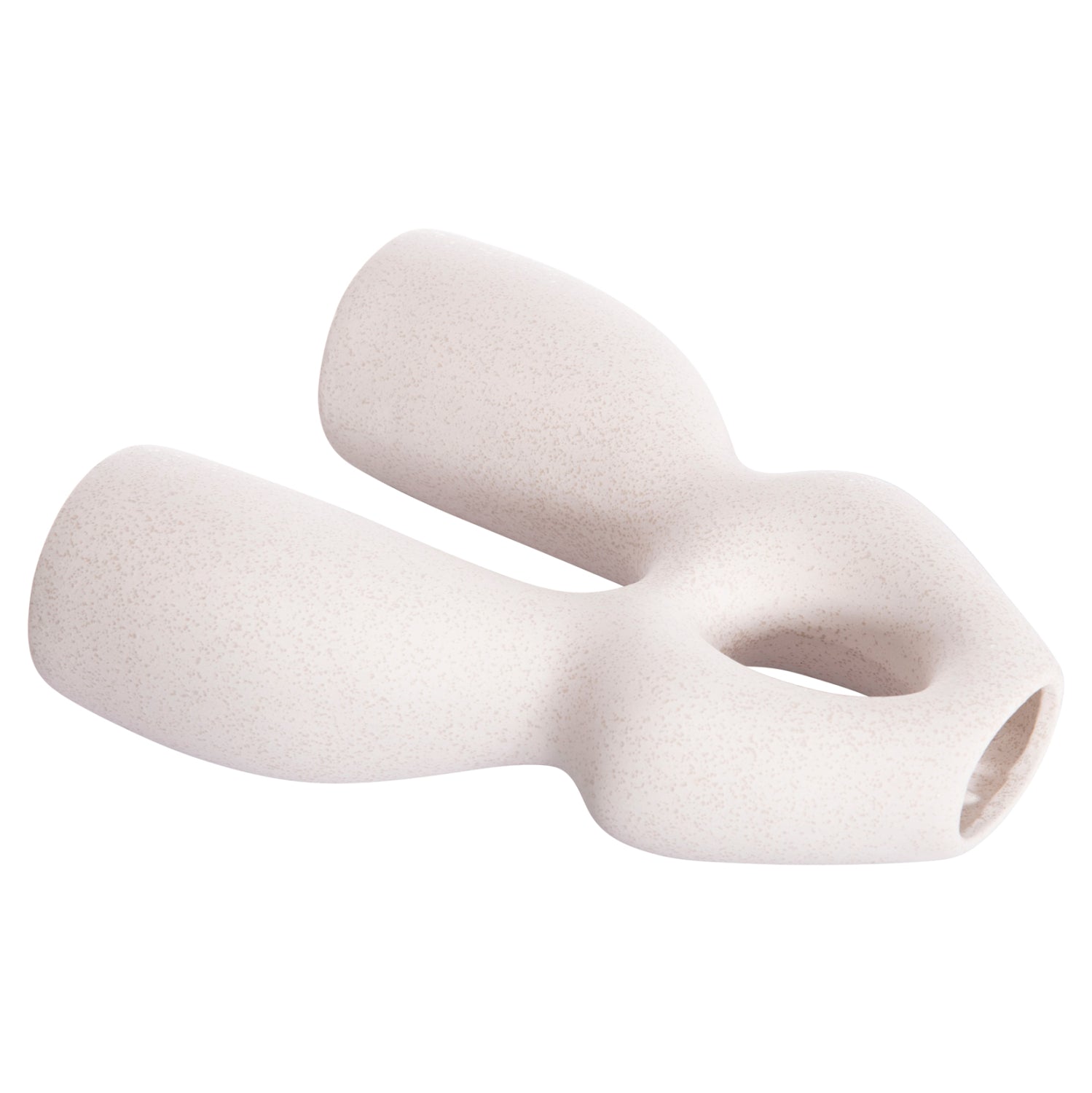 ΕΠΙΤΡΑΠΕΖΙΟ ΚΕΡΑΜΙΚΟ ΔΙΑΚΟΣΜΗΤΙΚΟ ISIL HM4598.01 ΥΠΟΛΕΥΚΟ ΚΡΥΣΤΑΛΛΙΚΟ 25x9x29,5Υεκ - Pakobazaar