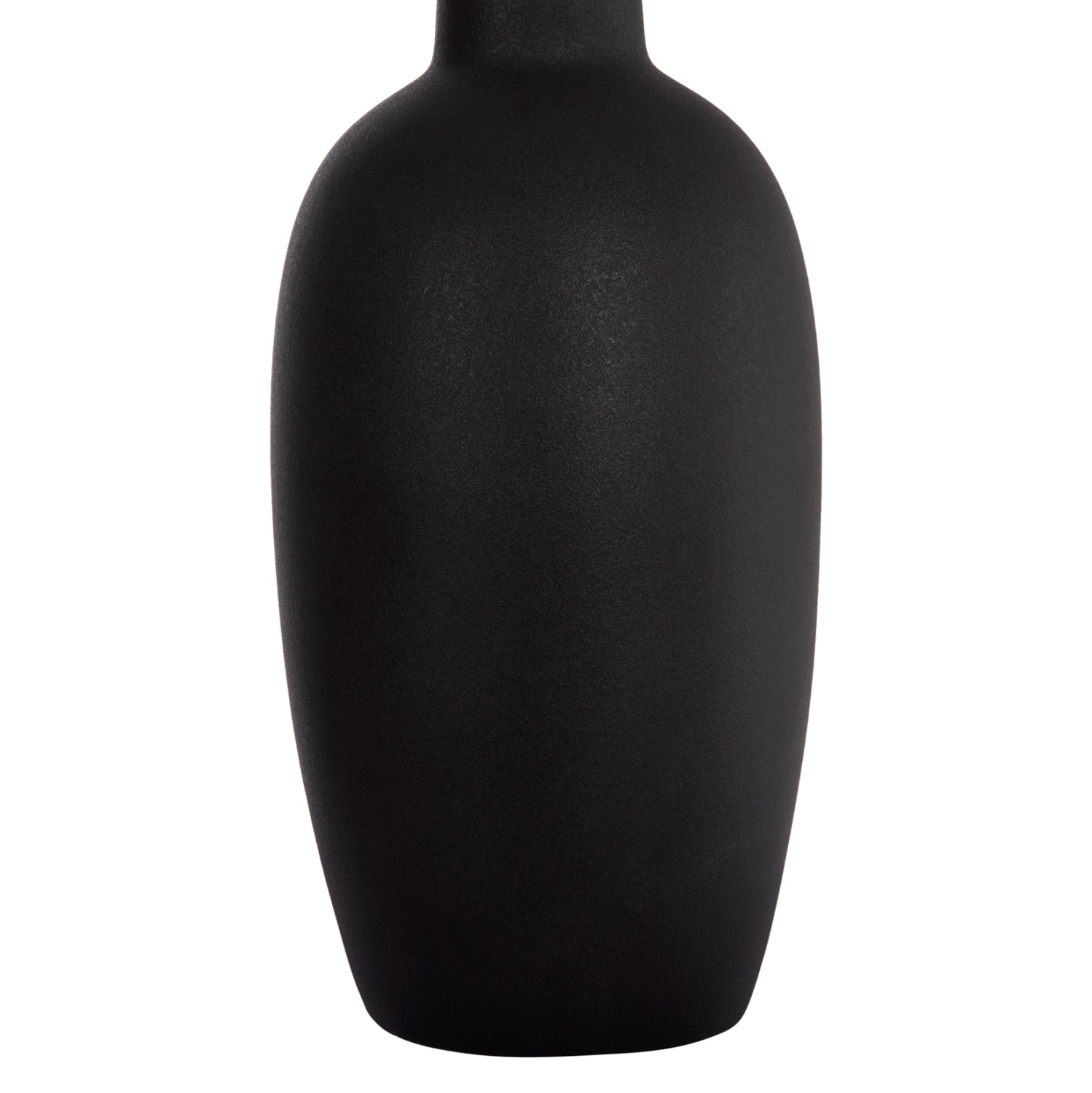 ΕΠΙΤΡΑΠΕΖΙΟ ΚΕΡΑΜΙΚΟ ΔΙΑΚΟΣΜΗΤΙΚΟ ELENDIL HM4591.02 ΜΑΥΡΟ ΜΑΤ Φ12x39.5Υεκ - Pakobazaar