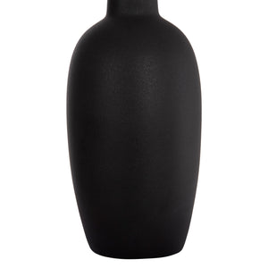 ΕΠΙΤΡΑΠΕΖΙΟ ΚΕΡΑΜΙΚΟ ΔΙΑΚΟΣΜΗΤΙΚΟ ELENDIL HM4591.02 ΜΑΥΡΟ ΜΑΤ Φ12x39.5Υεκ - Pakobazaar