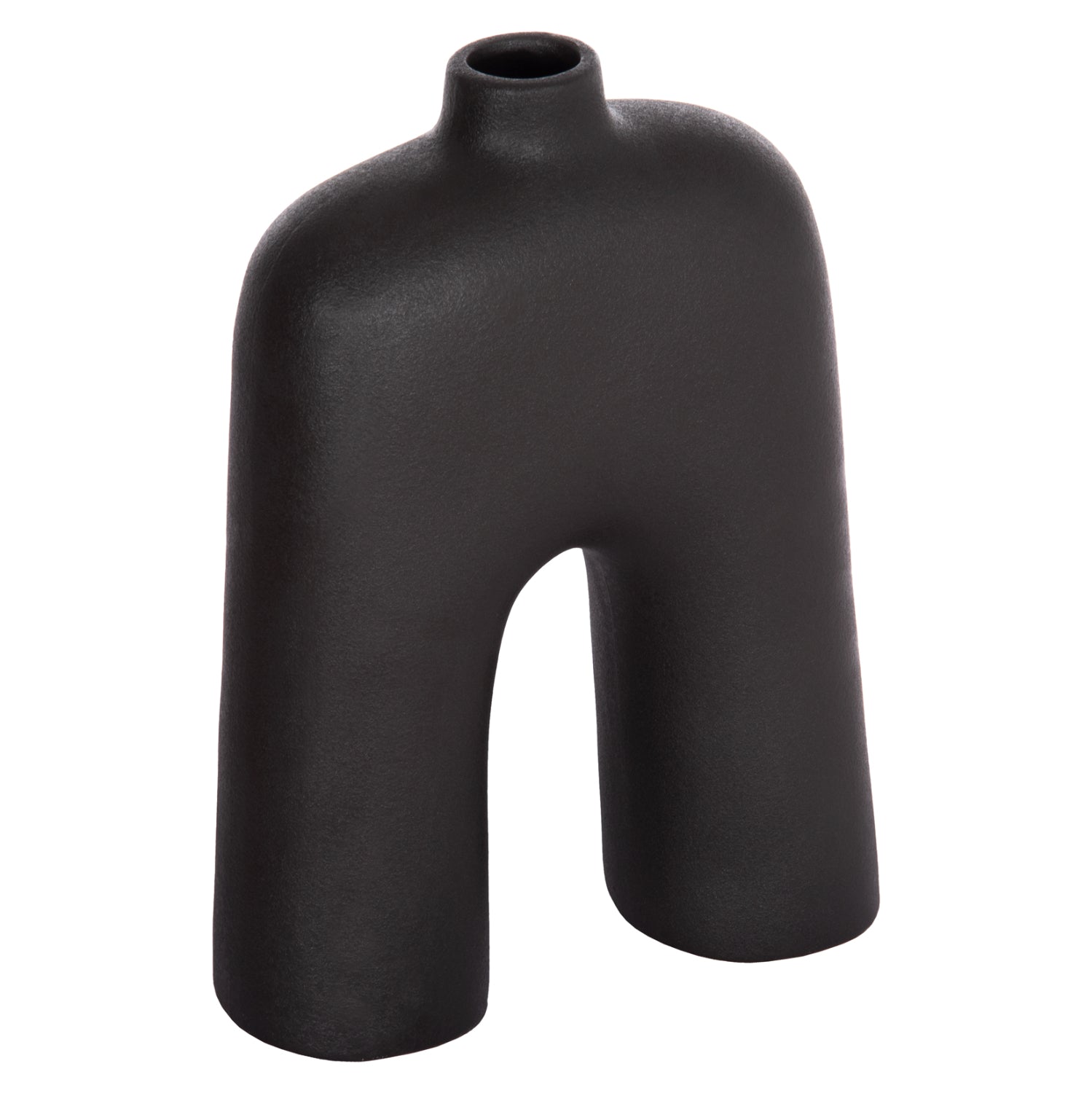 ΕΠΙΤΡΑΠΕΖΙΟ ΚΕΡΑΜΙΚΟ ΔΙΑΚΟΣΜΗΤΙΚΟ ΣΕΙΡΑ ISIL HM4599.02 ΜΑΥΡΟ ΜΑΤ 22x8x29Υεκ - Pakobazaar