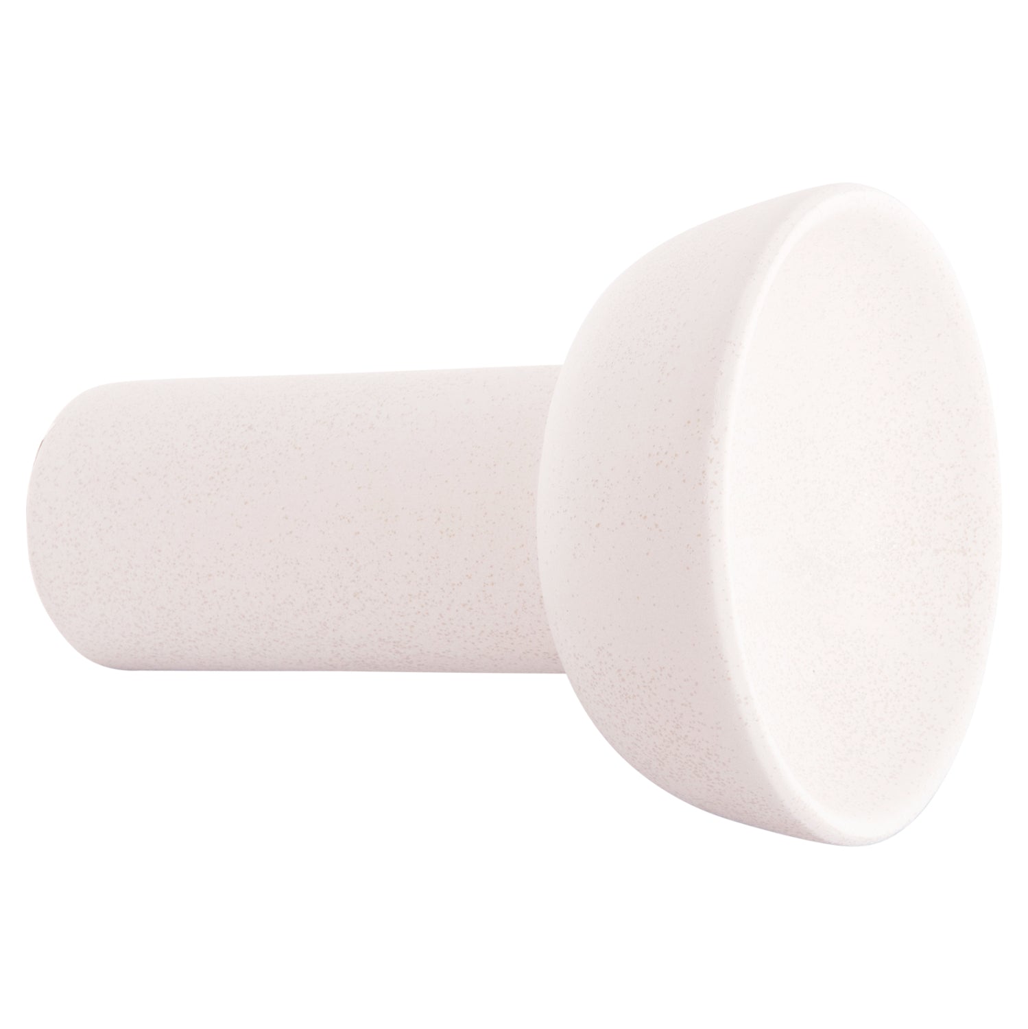 ΕΠΙΤΡΑΠΕΖΙΟ ΚΕΡΑΜΙΚΟ ΔΙΑΚΟΣΜΗΤΙΚΟ ELENDIL HM4602.01 ΥΠΟΛΕΥΚΟ ΚΡΥΣΤΑΛΛΙΚΟ Φ23x32Υ εκ. - Pakobazaar