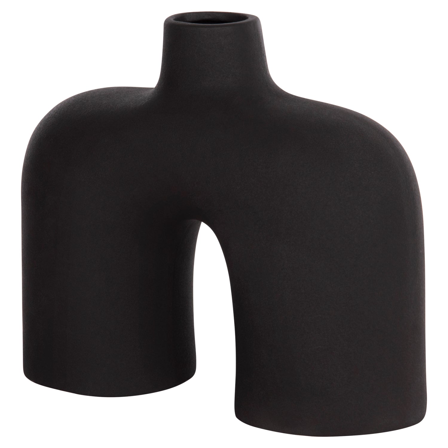 ΕΠΙΤΡΑΠΕΖΙΟ ΚΕΡΑΜΙΚΟ ΔΙΑΚΟΣΜΗΤΙΚΟ ISIL HM4600.02 ΜΑΥΡΟ ΜΑΤ 27x9,5x22,5Y εκ. - Pakobazaar