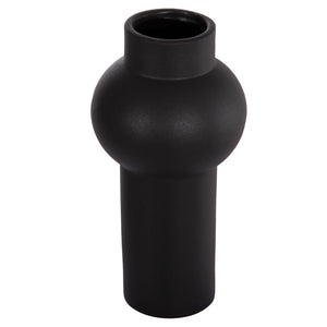 ΕΠΙΤΡΑΠΕΖΙΟ ΚΕΡΑΜΙΚΟ ΔΙΑΚΟΣΜΗΤΙΚΟ SCEPTER HM4605.02 ΜΑΥΡΟ ΜΑΤ Φ15x30Υ εκ. - Pakobazaar
