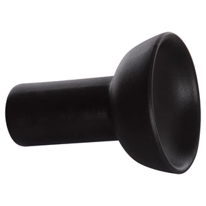 ΕΠΙΤΡΑΠΕΖΙΟ ΚΕΡΑΜΙΚΟ ΔΙΑΚΟΣΜΗΤΙΚΟ ELENDIL HM4603.02 ΜΑΥΡΟ ΜΑΤ Φ20x26.5Υεκ - Pakobazaar