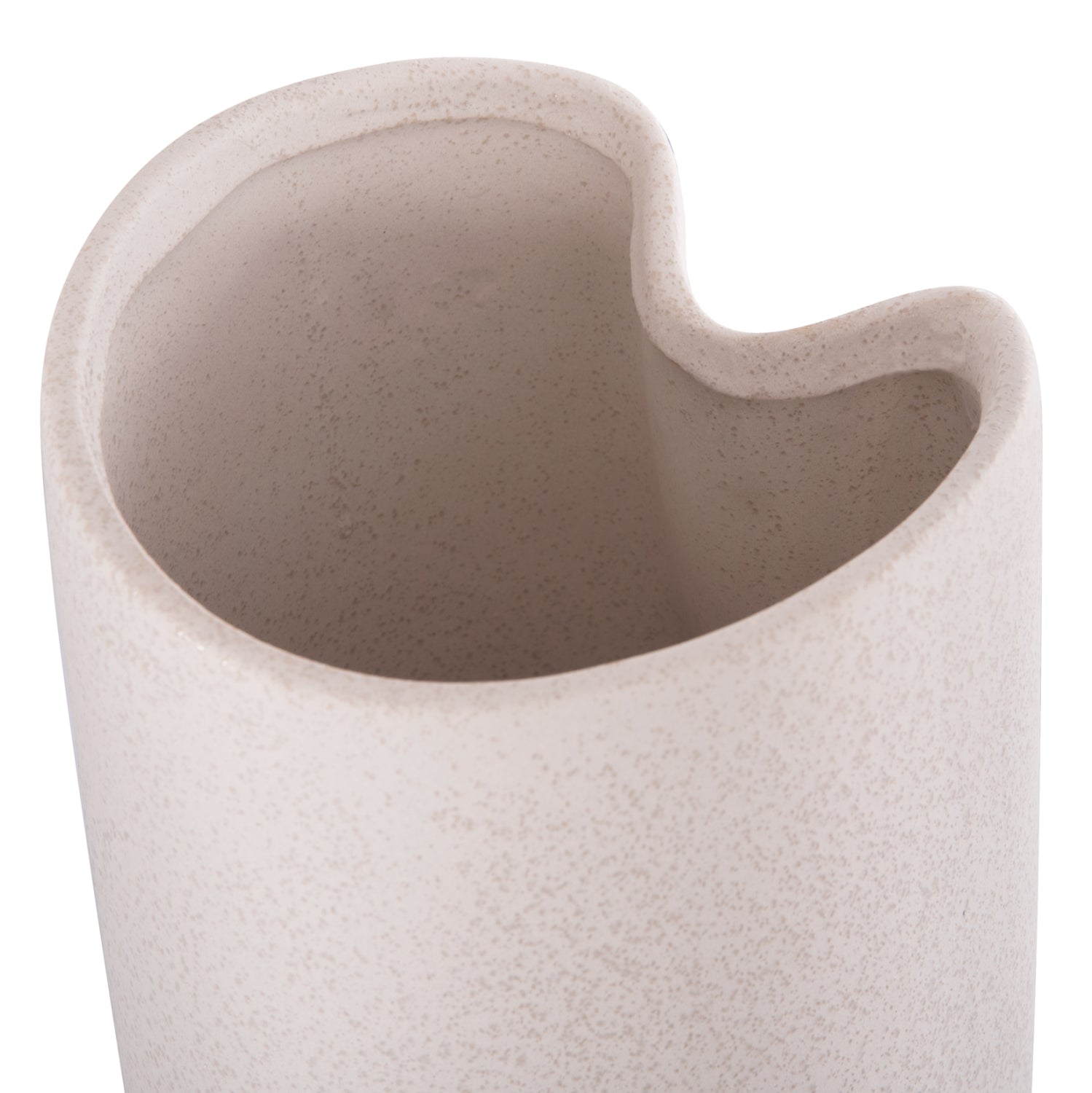 ΕΠΙΤΡΑΠΕΖΙΟ ΚΕΡΑΜΙΚΟ ΔΙΑΚΟΣΜΗΤΙΚΟ GLAΖΕ HM4607.01 ΥΠΟΛΕΥΚΟ ΚΡΥΣΤΑΛΛΙΚΟ 15x15x30Υεκ - Pakobazaar