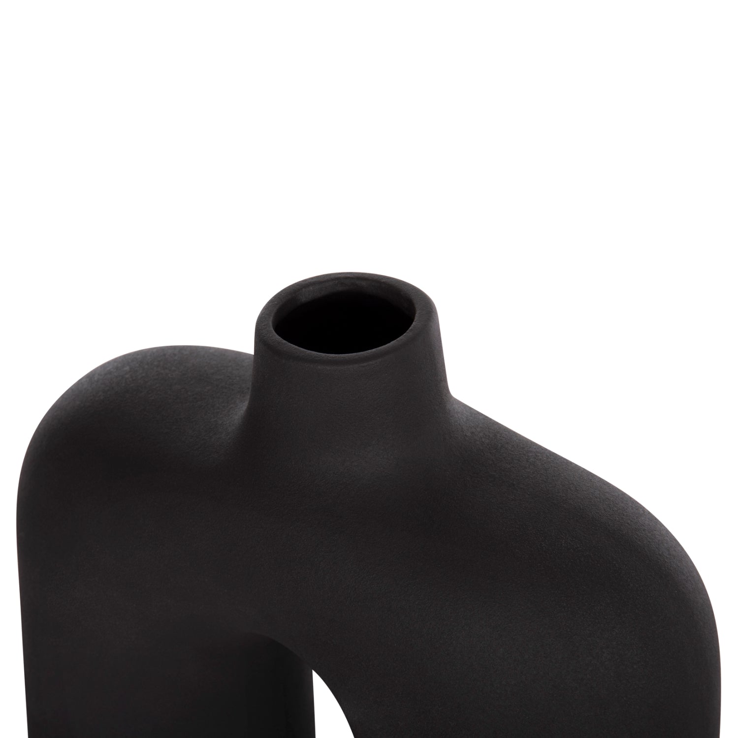 ΕΠΙΤΡΑΠΕΖΙΟ ΚΕΡΑΜΙΚΟ ΔΙΑΚΟΣΜΗΤΙΚΟ ISIL HM4600.02 ΜΑΥΡΟ ΜΑΤ 27x9,5x22,5Y εκ. - Pakobazaar