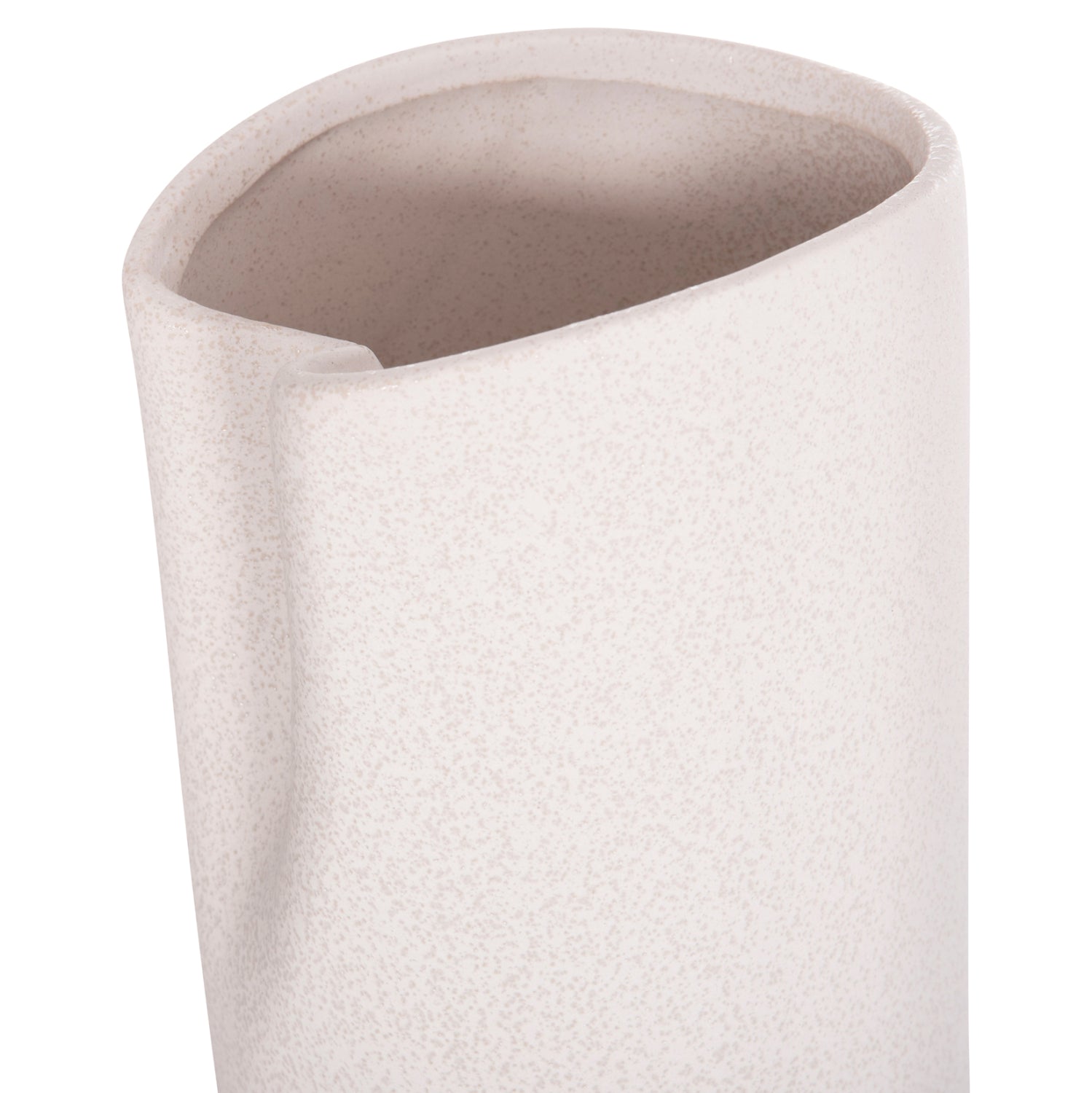 ΕΠΙΤΡΑΠΕΖΙΟ ΚΕΡΑΜΙΚΟ ΔΙΑΚΟΣΜΗΤΙΚΟ GLAΖΕ HM4607.01 ΥΠΟΛΕΥΚΟ ΚΡΥΣΤΑΛΛΙΚΟ 15x15x30Υεκ - Pakobazaar