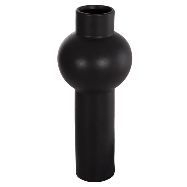 ΕΠΙΤΡΑΠΕΖΙΟ ΚΕΡΑΜΙΚΟ ΔΙΑΚΟΣΜΗΤΙΚΟ SCEPTER HM4604.02 ΜΑΥΡΟ ΜΑΤ Φ17x39Υεκ - Pakobazaar