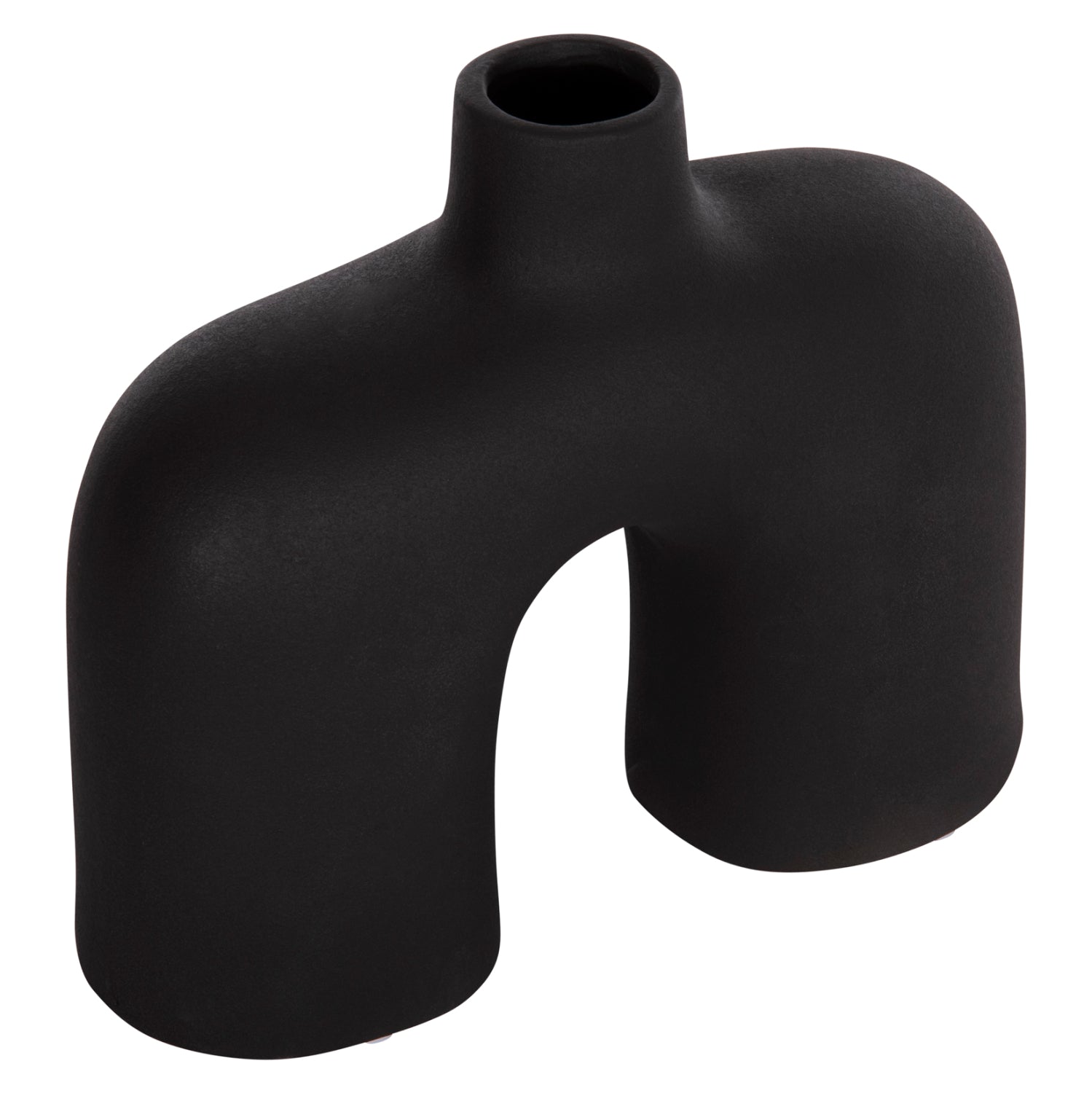 ΕΠΙΤΡΑΠΕΖΙΟ ΚΕΡΑΜΙΚΟ ΔΙΑΚΟΣΜΗΤΙΚΟ ISIL HM4600.02 ΜΑΥΡΟ ΜΑΤ 27x9,5x22,5Y εκ. - Pakobazaar