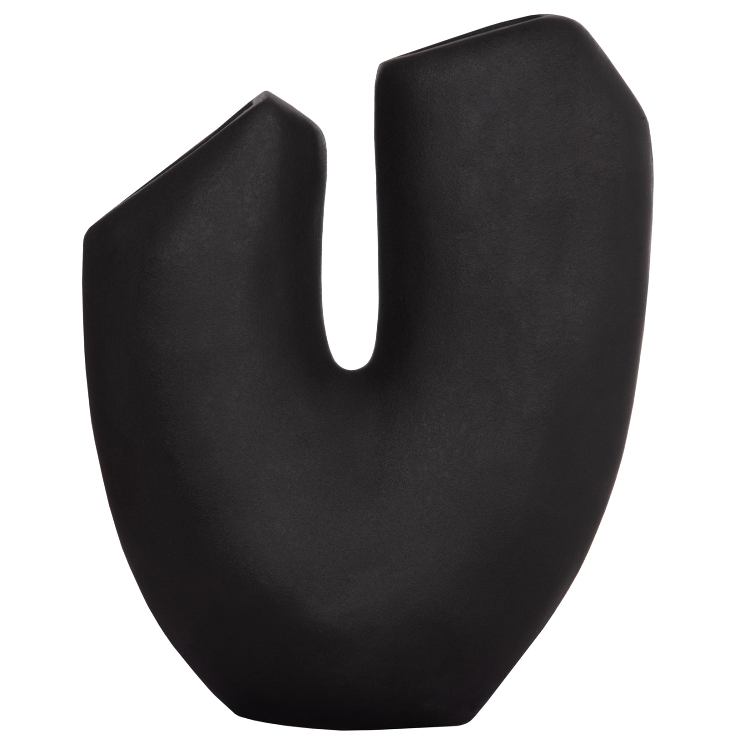 ΕΠΙΤΡΑΠΕΖΙΟ ΚΕΡΑΜΙΚΟ ΔΙΑΚΟΣΜΗΤΙΚΟ ARKEN HM4618.02 ΜΑΥΡΟ ΜΑΤ 29x8x37Υεκ - Pakobazaar