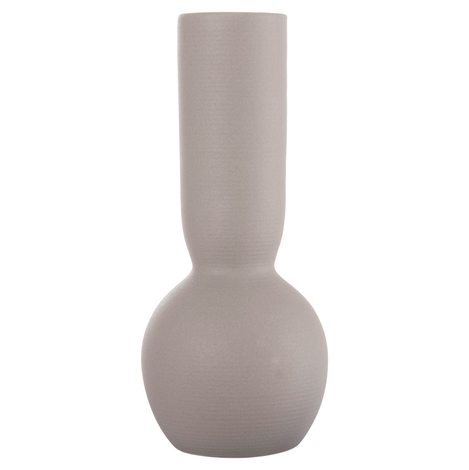 ΕΠΙΤΡΑΠΕΖΙΟ ΚΕΡΑΜΙΚΟ ΔΙΑΚΟΣΜΗΤΙΚΟ GALAD HM4616.02 ΓΚΡΙ ΜΑΤ Φ11x26Υεκ - Pakobazaar