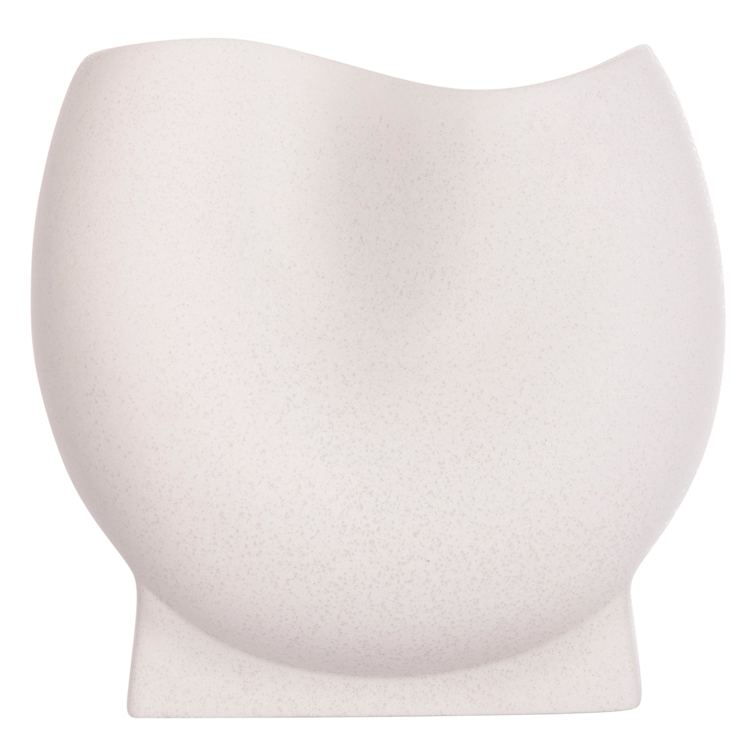 ΕΠΙΤΡΑΠΕΖΙΟ ΚΕΡΑΜΙΚΟ ΔΙΑΚΟΣΜΗΤΙΚΟ GLAΖΕ HM4610.01 ΥΠΟΛΕΥΚΟ ΚΡΥΣΤΑΛΛΙΚΟ 26x14x25Υεκ - Pakobazaar