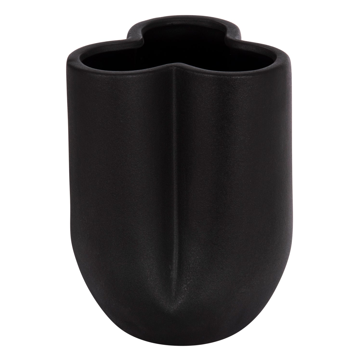 ΕΠΙΤΡΑΠΕΖΙΟ ΚΕΡΑΜΙΚΟ ΔΙΑΚΟΣΜΗΤΙΚΟ GLAΖΕ HM4613.02 ΜΑΥΡΟ ΜΑΤ Φ16x22Υεκ - Pakobazaar